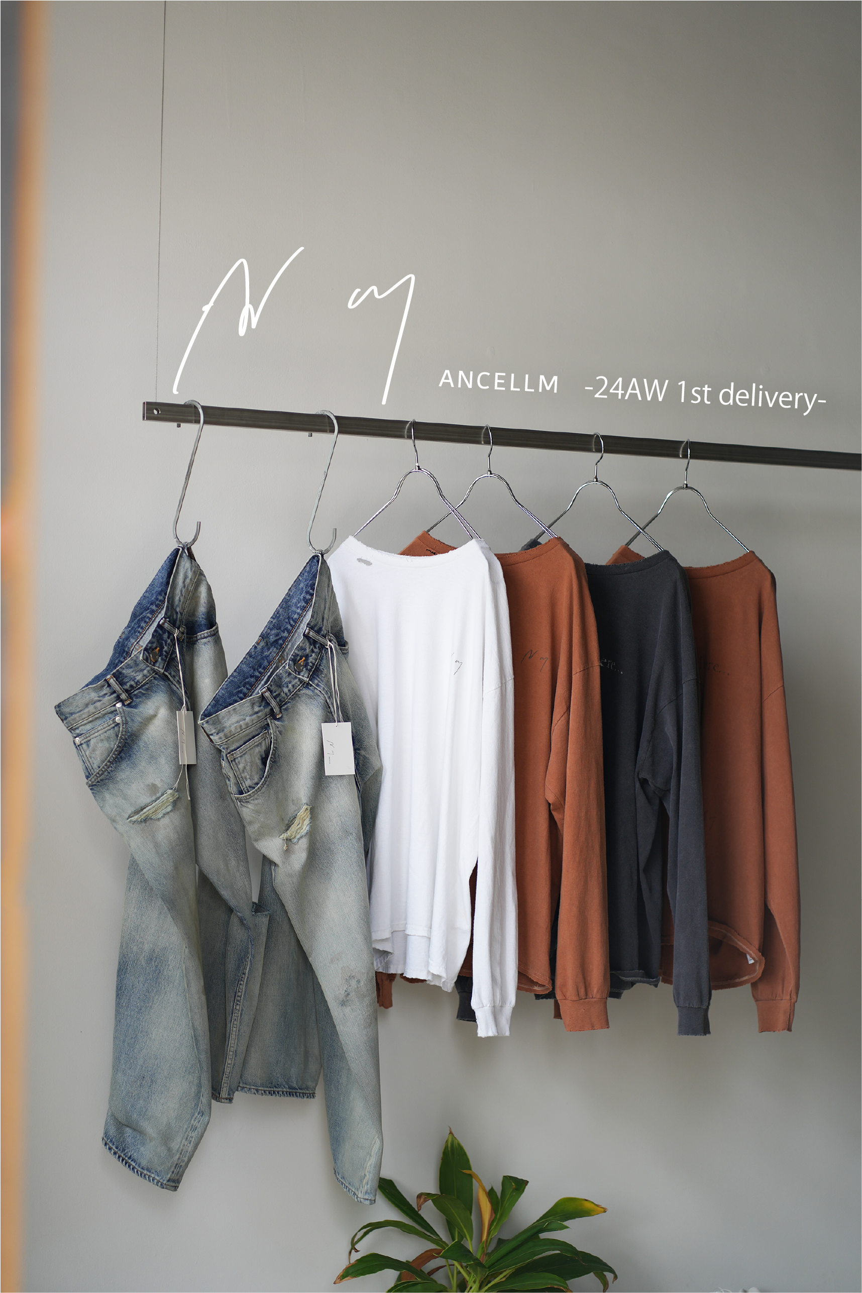 【ANCELLM】24AW 1st delivery!
