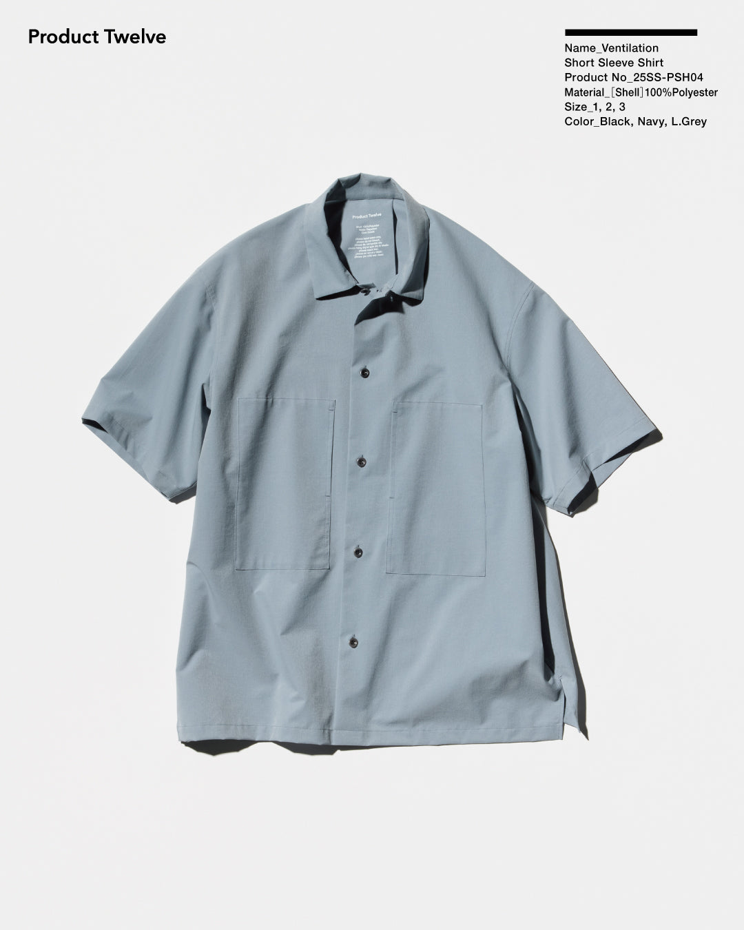 Ventilation Short Sleeve Shirt