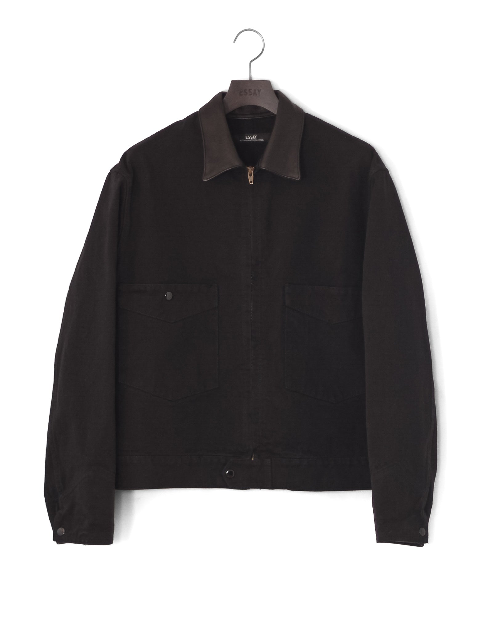 BI-COLLAR WORK BLOUSON(BLACK)