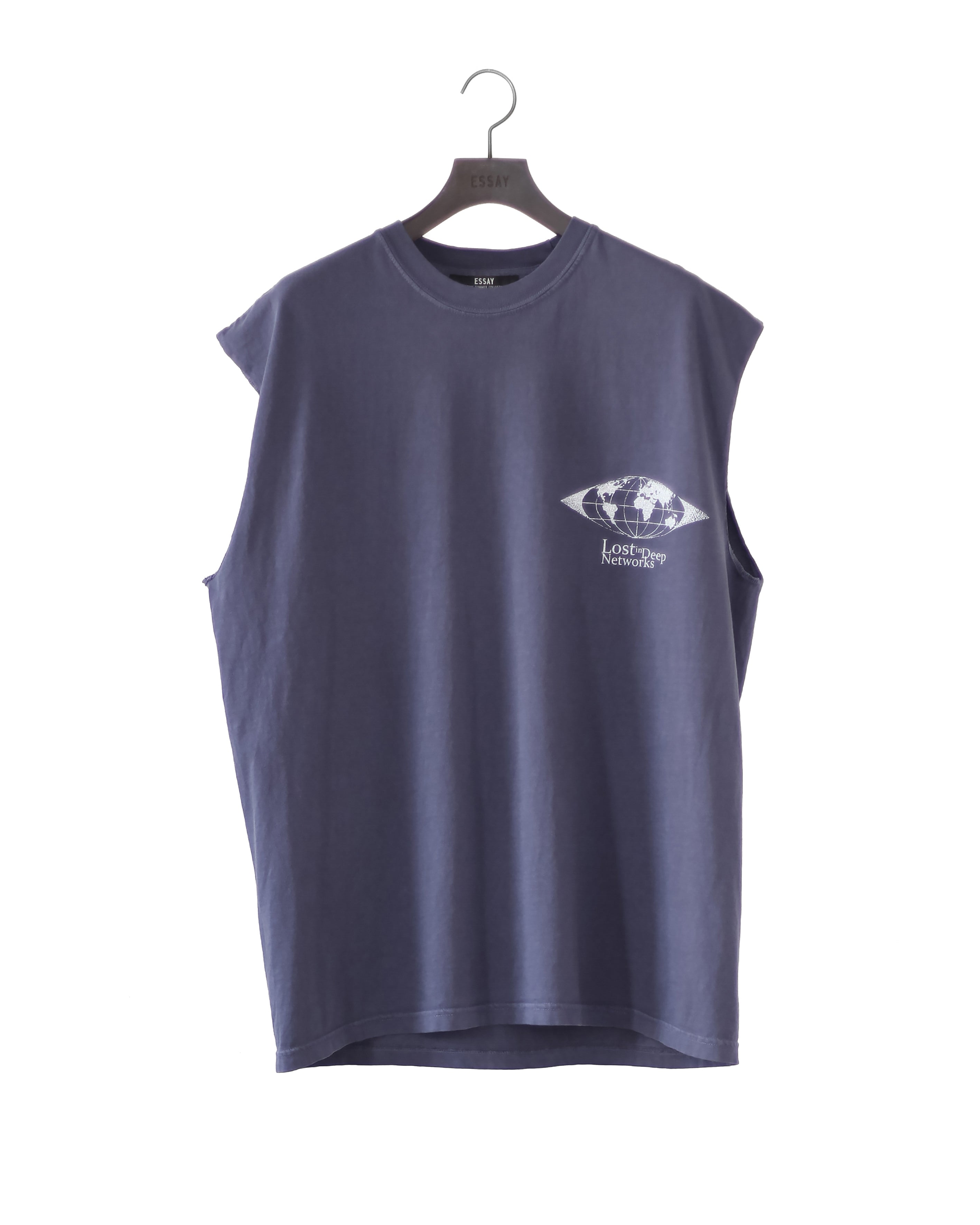 GARMENT DYE N/S T-SHIRT(LOST)