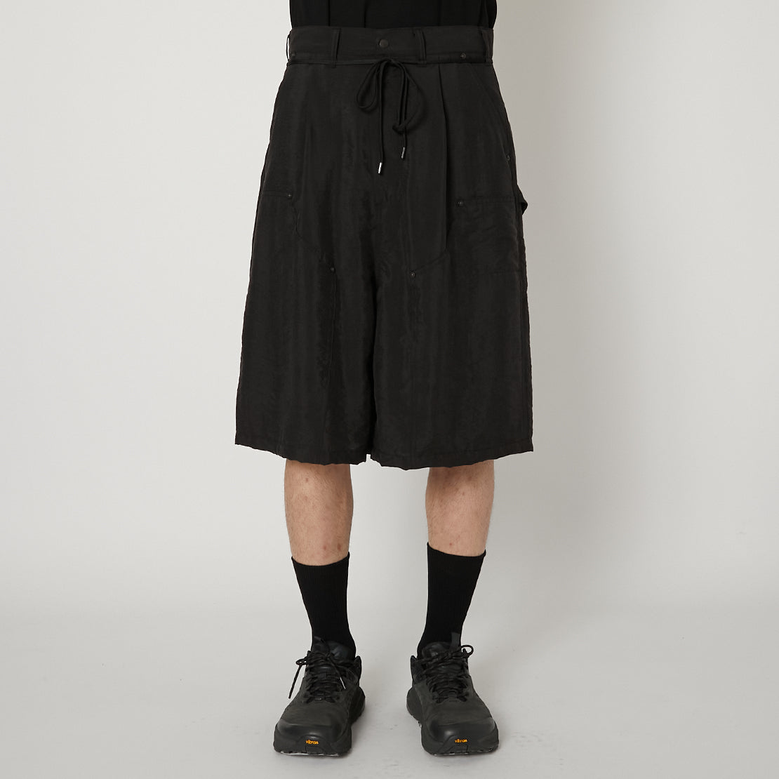 Silk Nylon Short Work Pants