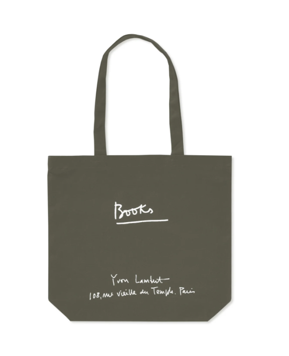 YVON LAMBERT TOTE BAG (LARGE / KHAKI GREEN)