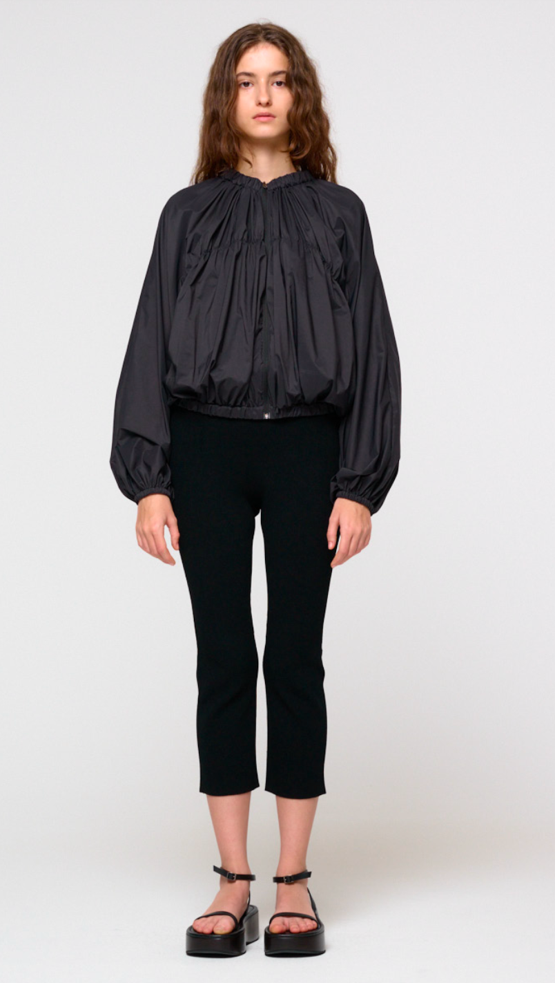 NYLON SHIRRING JUMPER