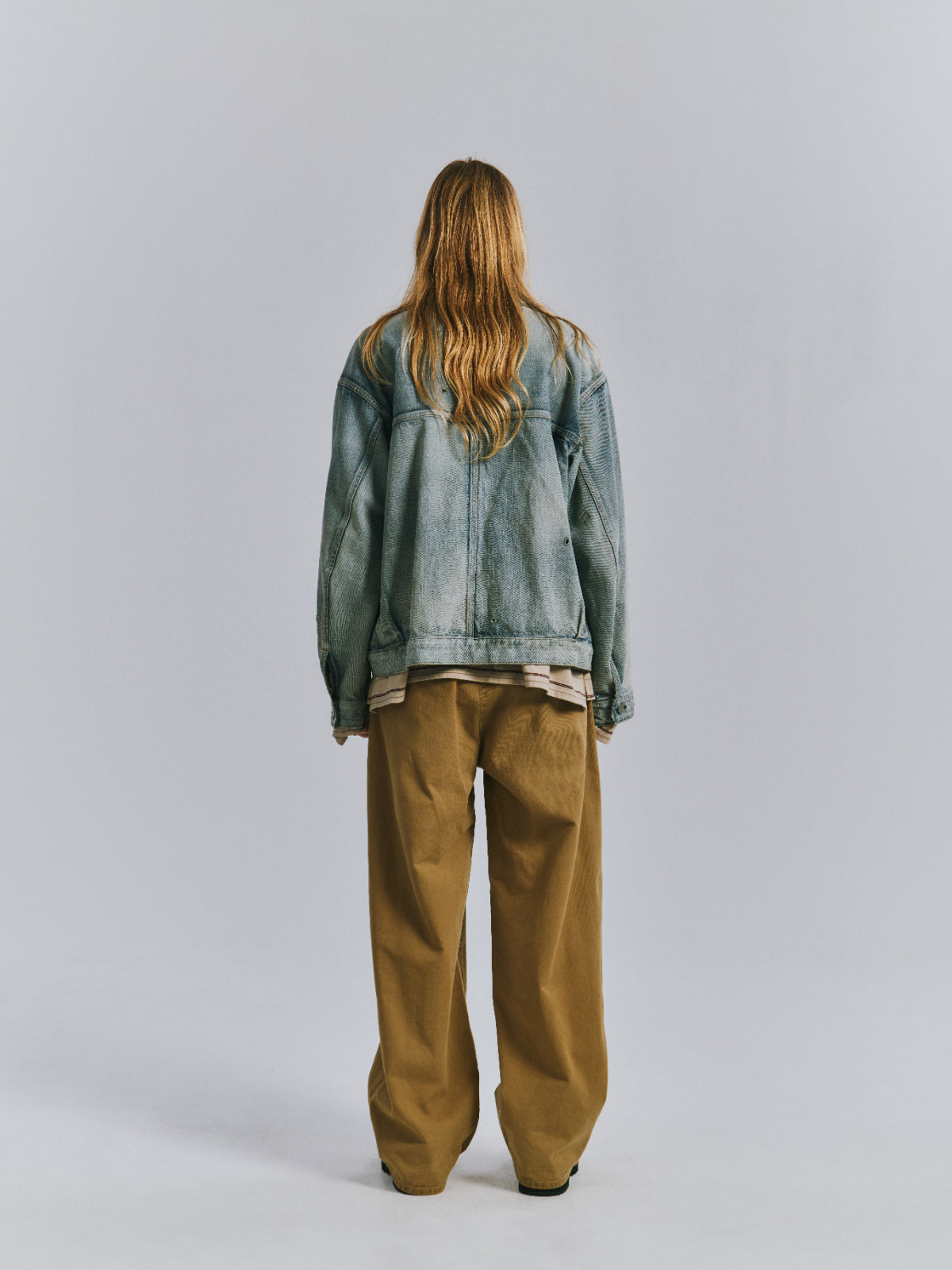 TYPE-1 AGING DENIM JACKET(L.INDIGO)
