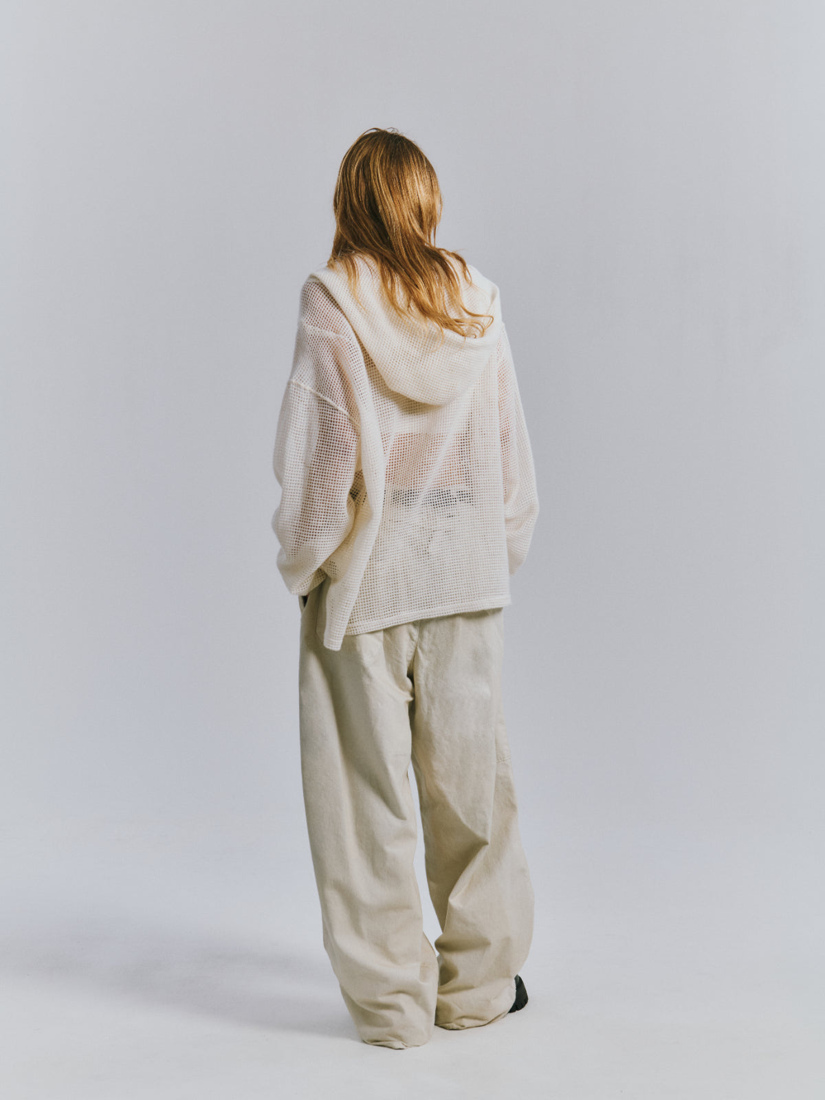 WOOL RUSSELL HOODIE(IVORY)