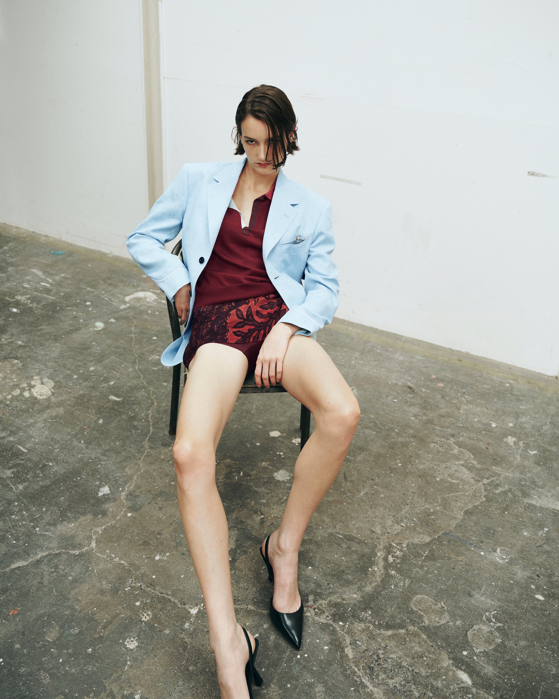 MISTY JACQUARD 3B JACKET