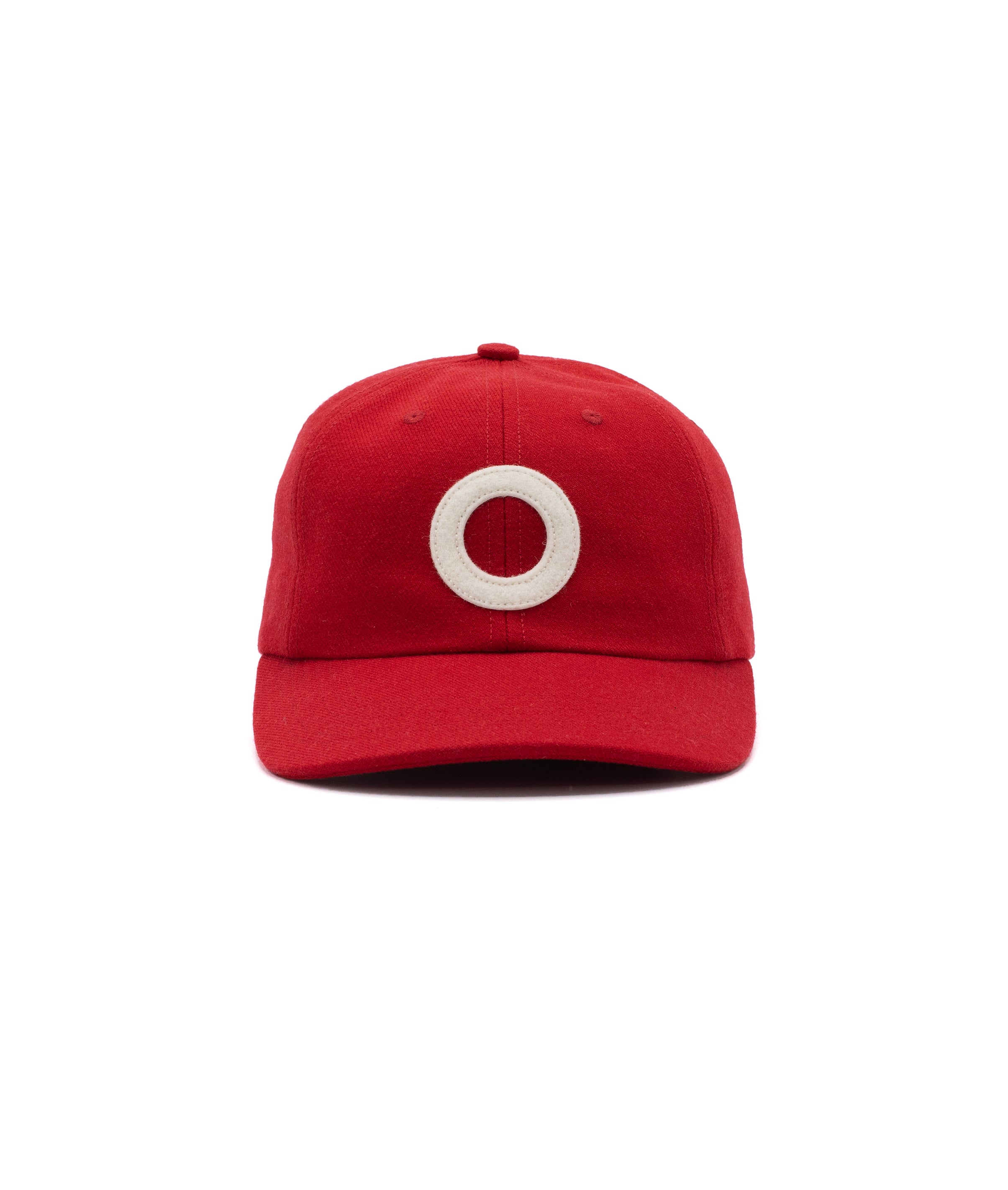 o sixpanel hat(haute red/white)