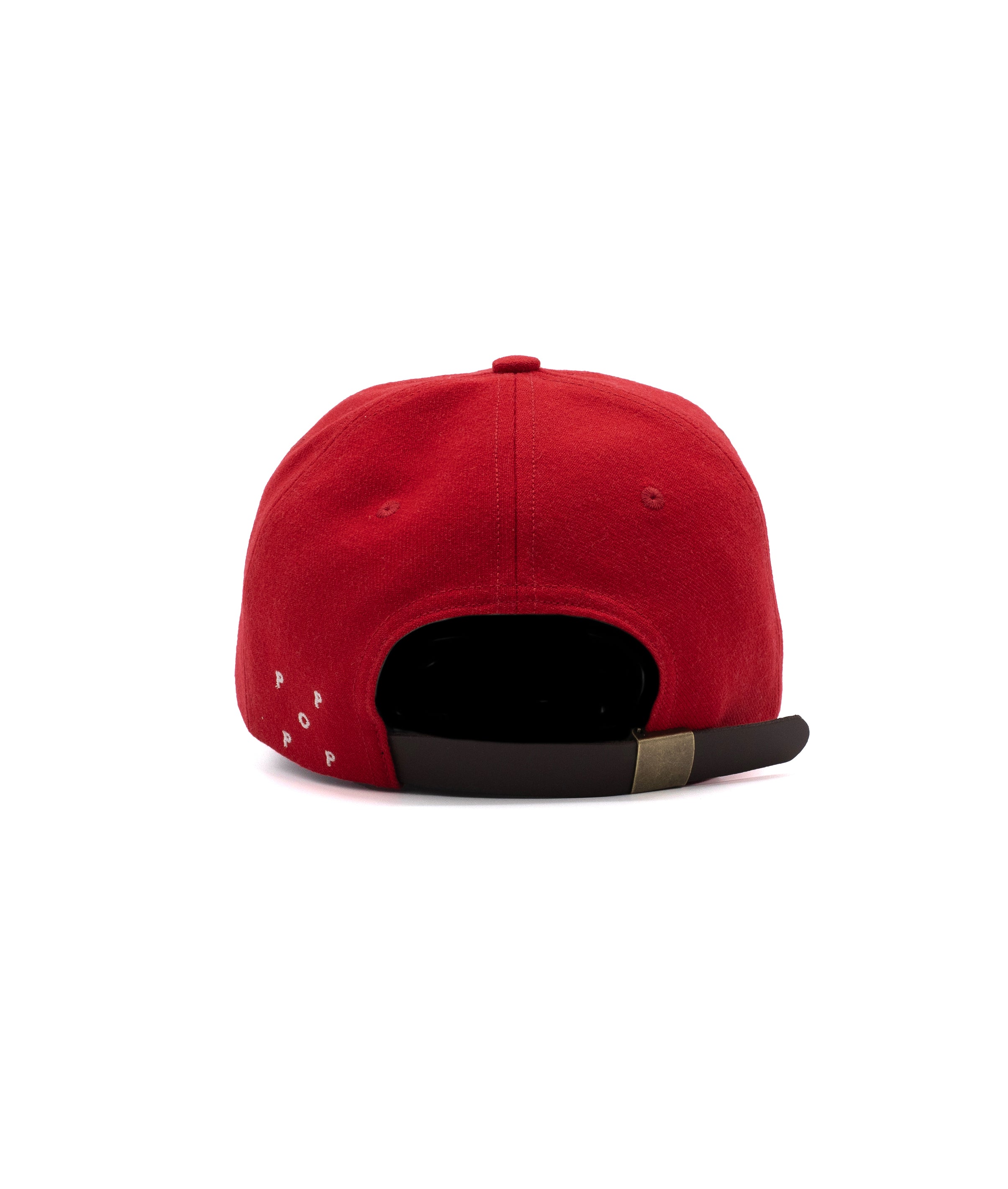 o sixpanel hat(haute red/white)