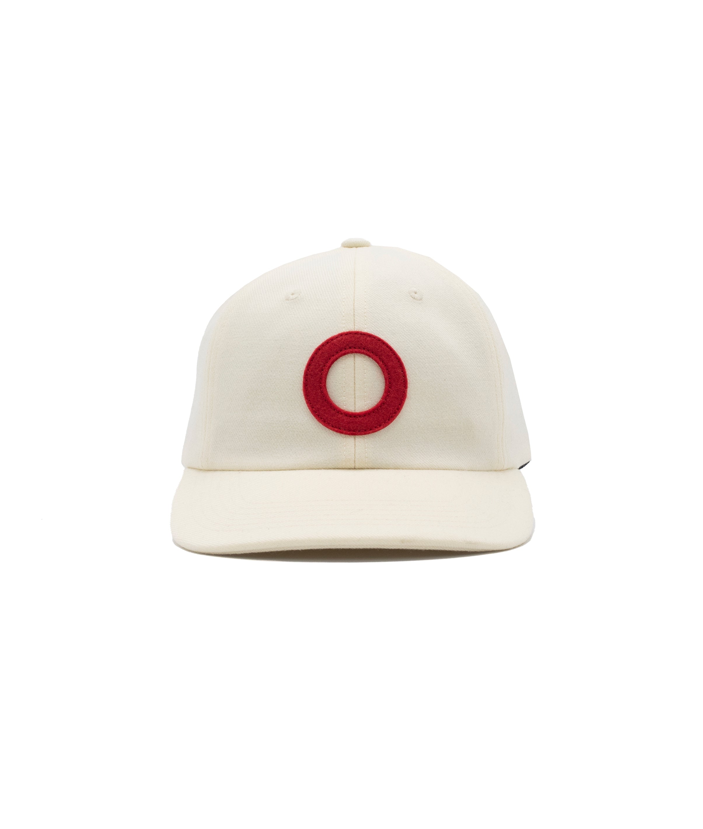 o sixpanel hat(white/haute red)