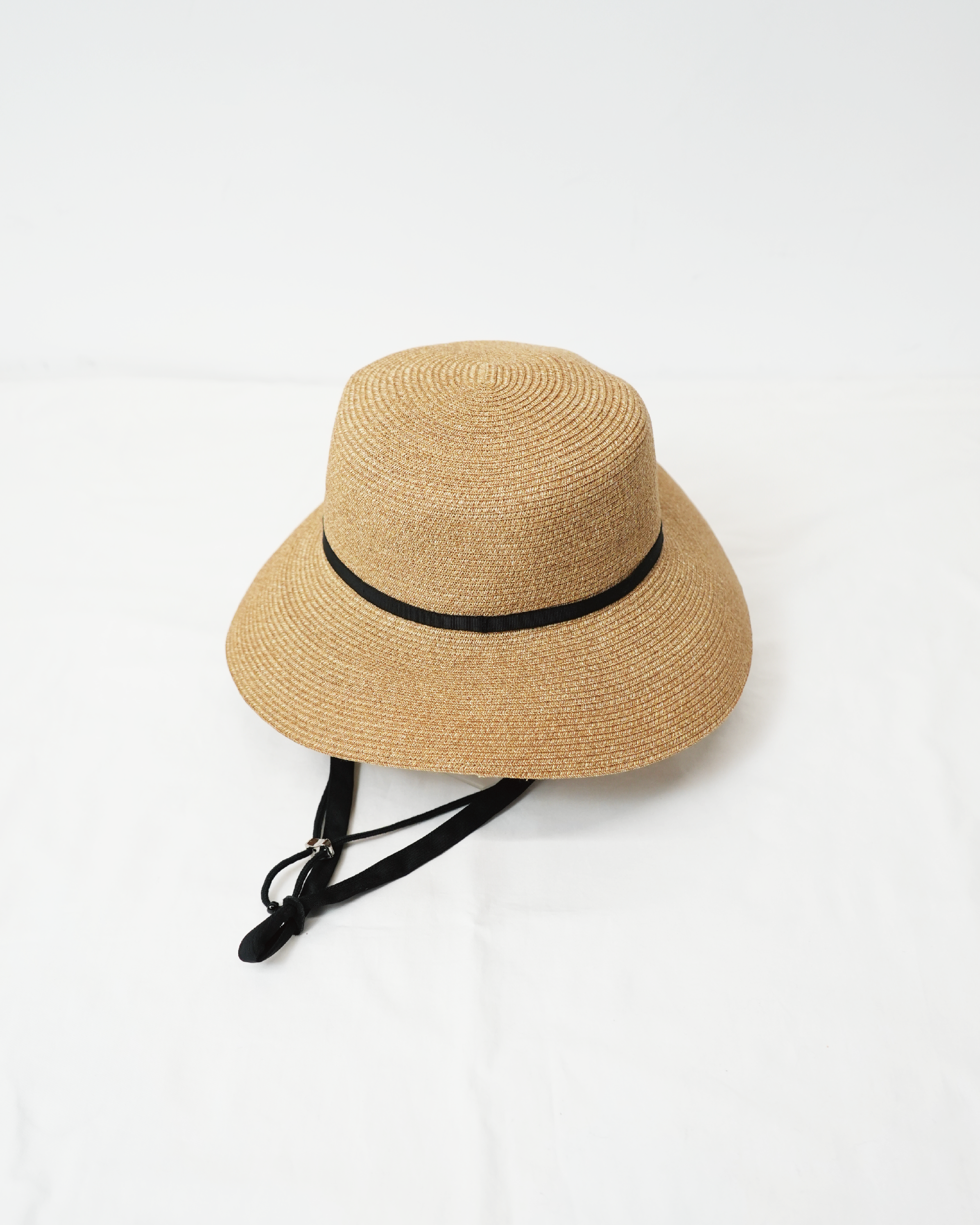 PAPER BRAID HAT(W CHIN STRAP)