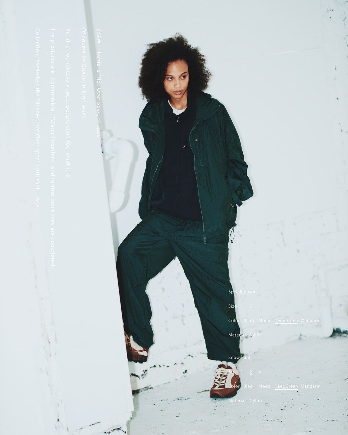SNOW PANTS(GREEN)