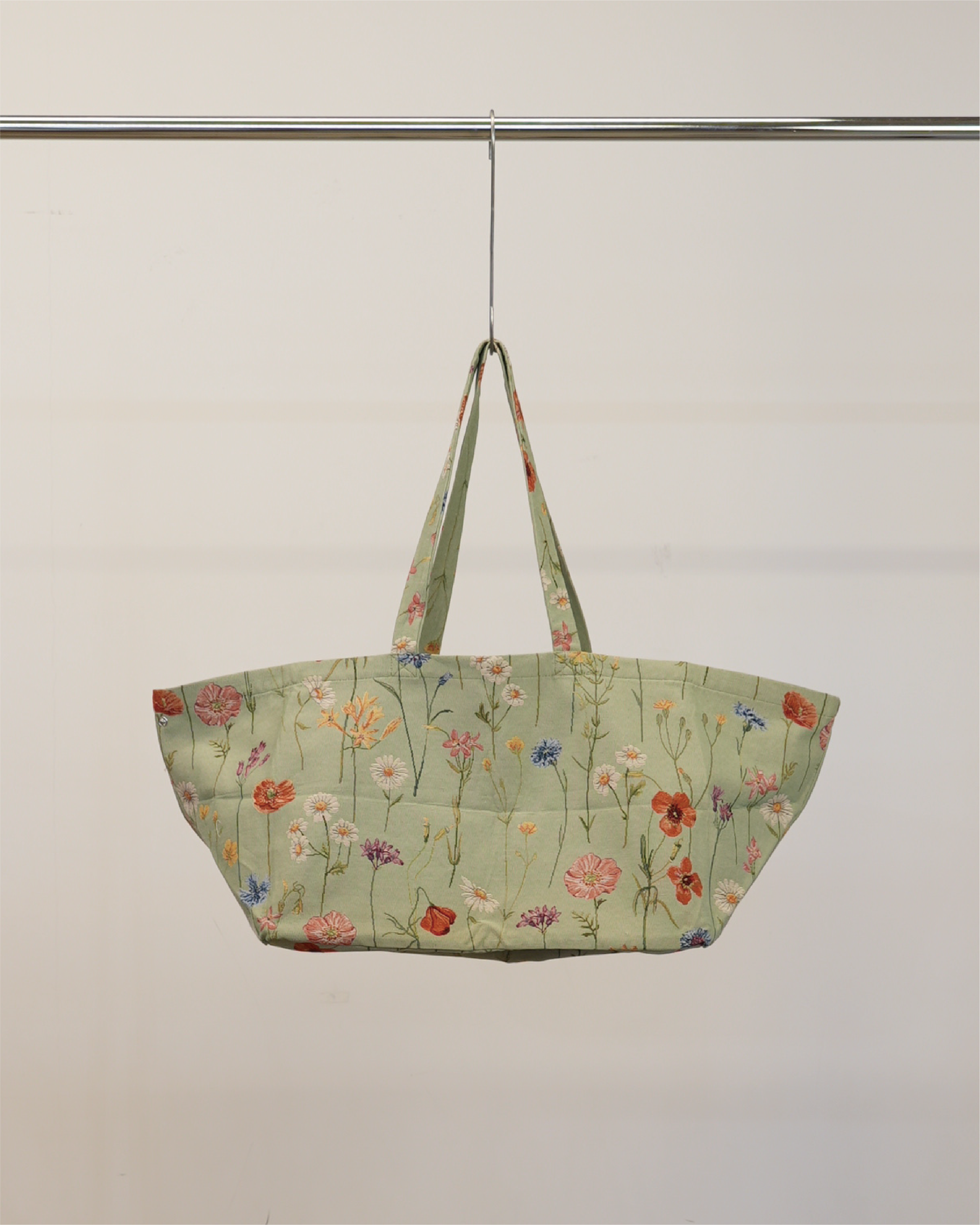 I-Gobelin Bag(Green Wildflowers)