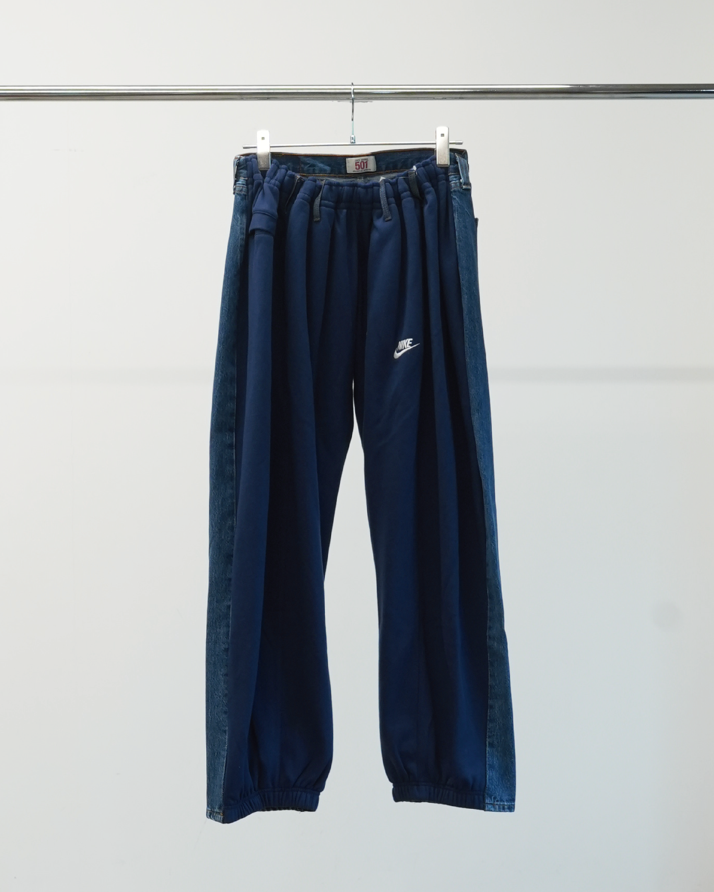 Over jogging jeans