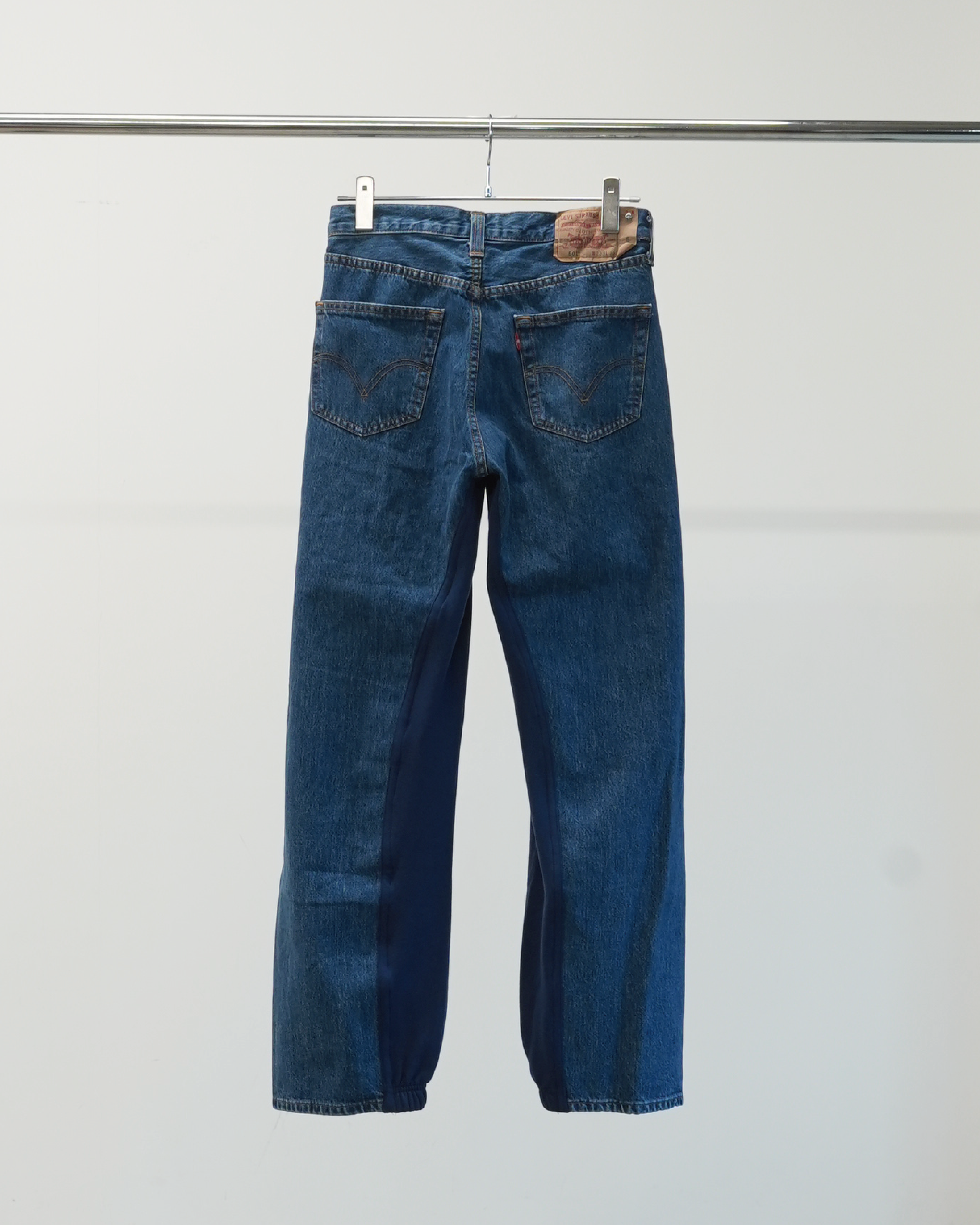 Over jogging jeans