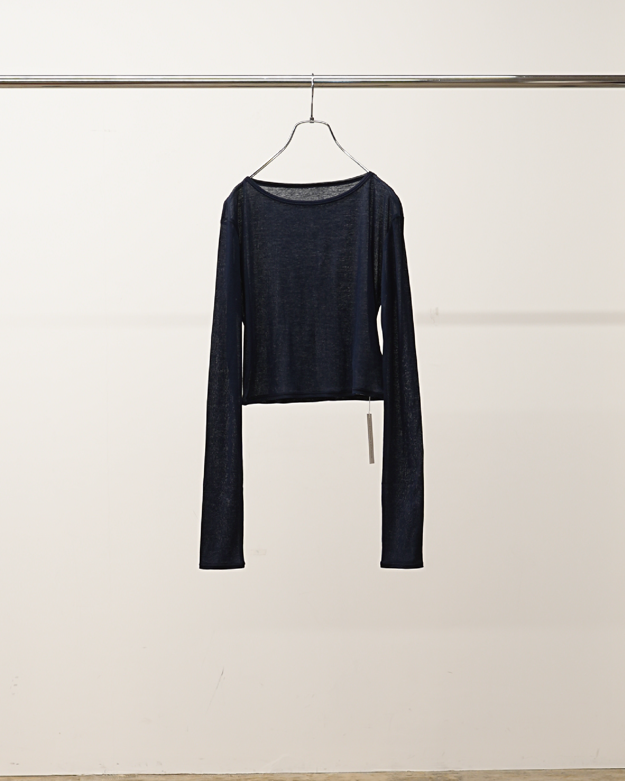 Crew Neck Cropped Top