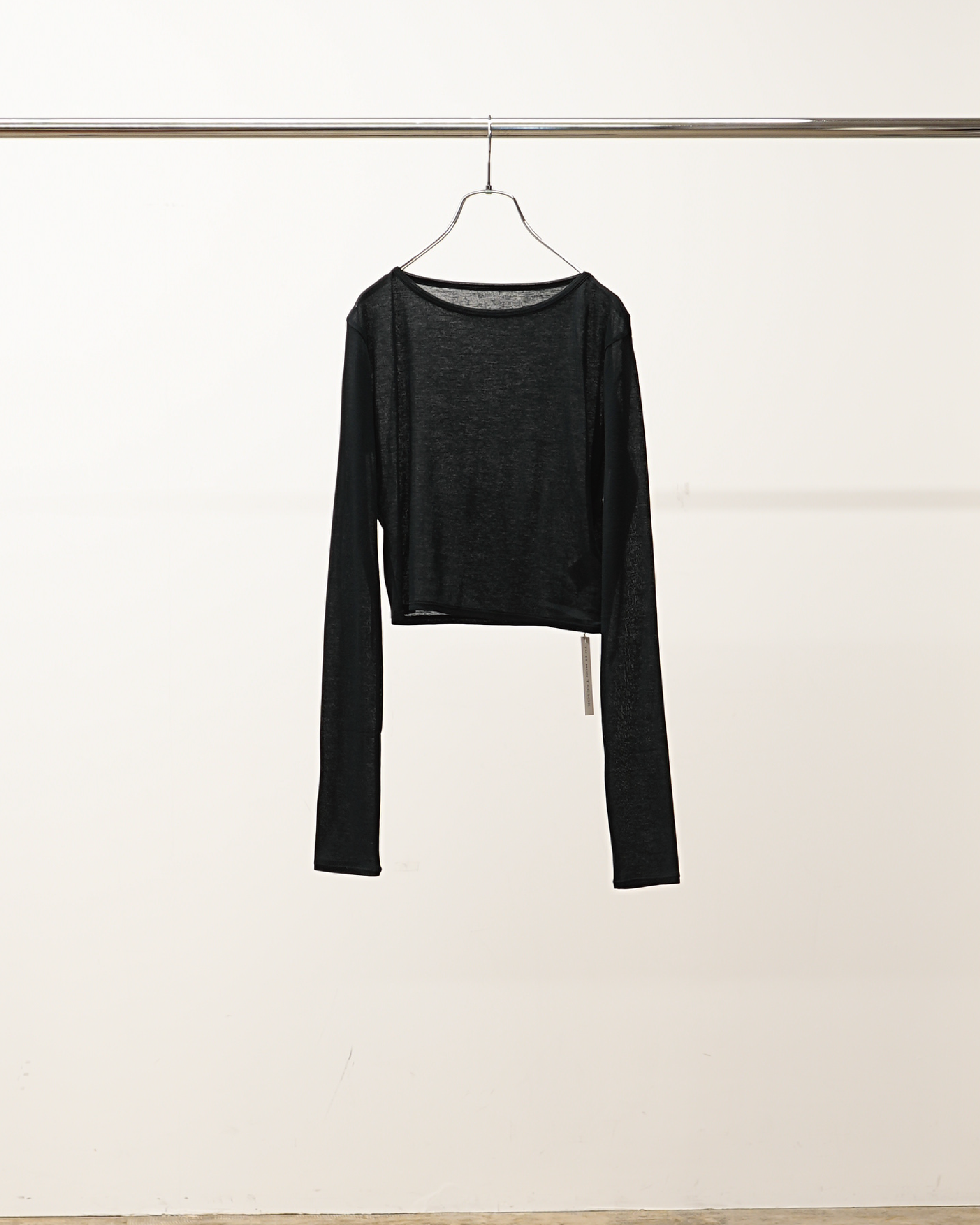 Crew Neck Cropped Top
