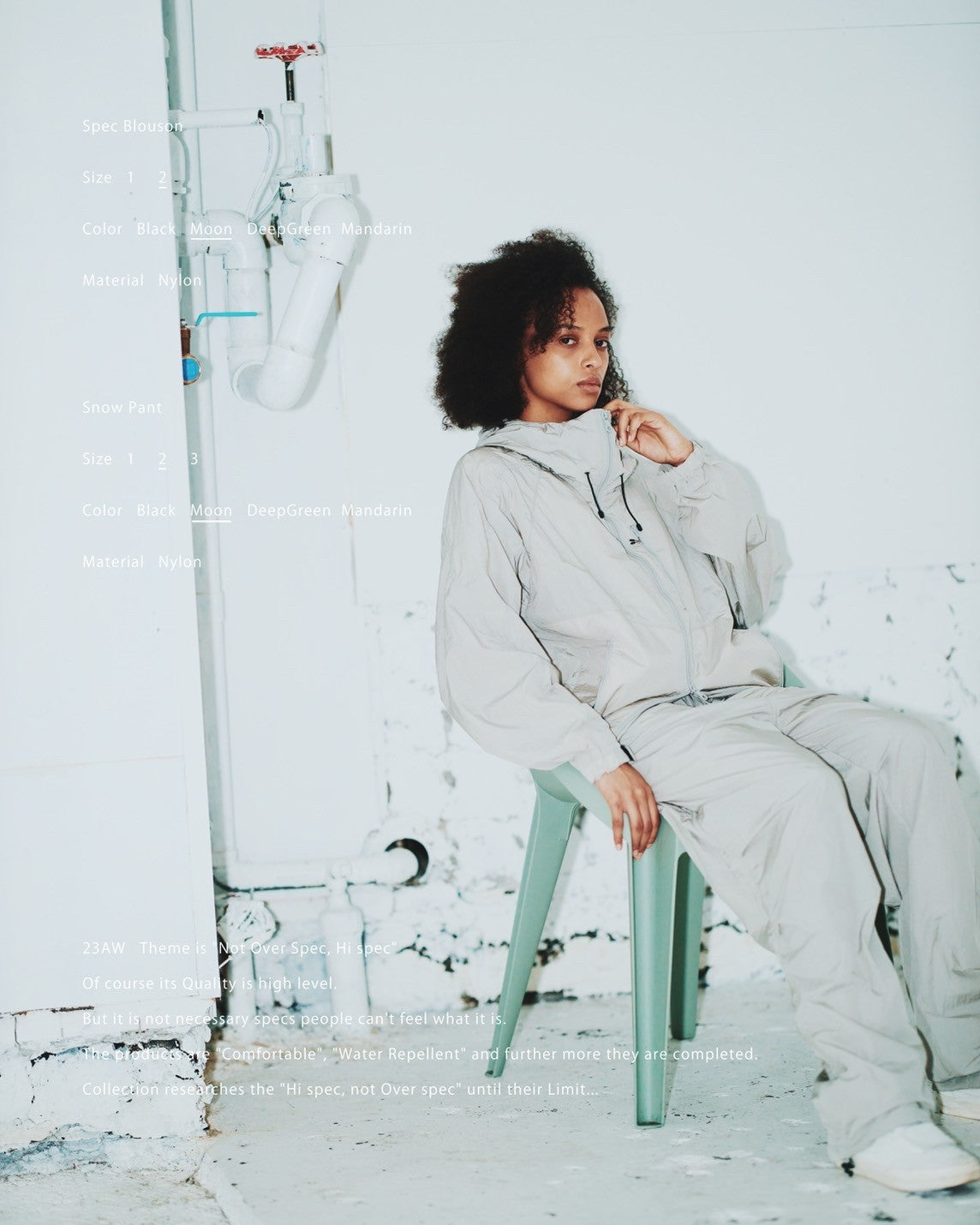 SNOW PANTS(GRAY)
