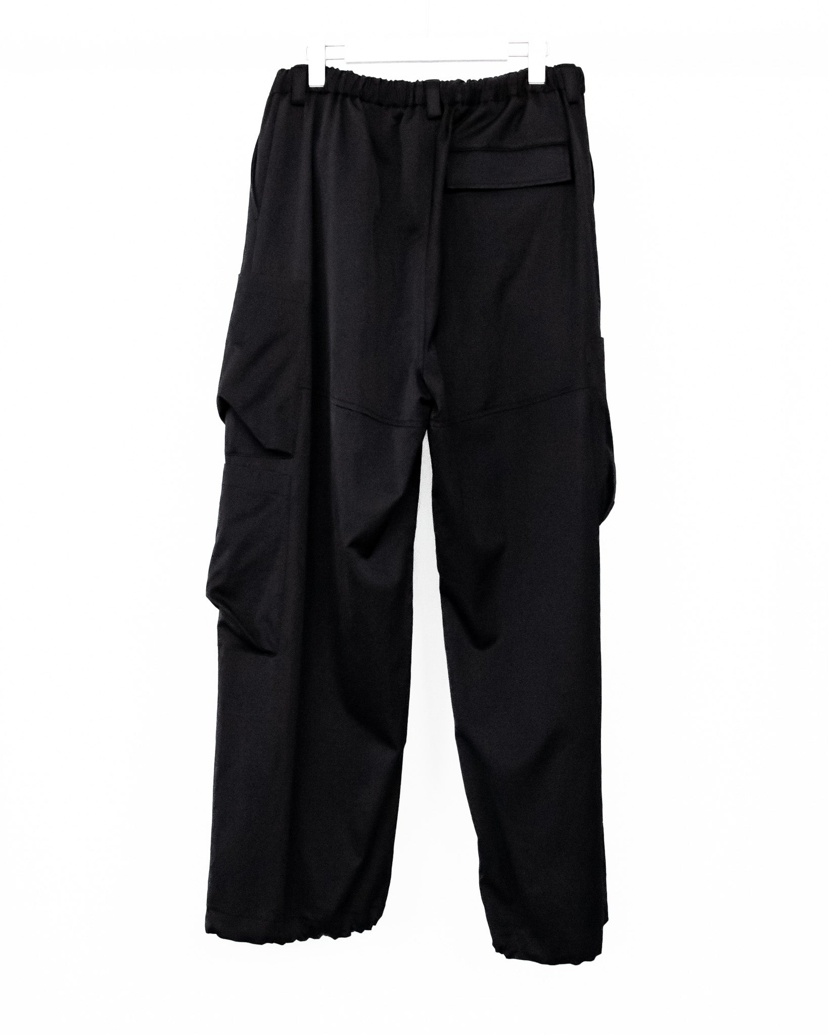 SATIN MILITARY EASY PANTS