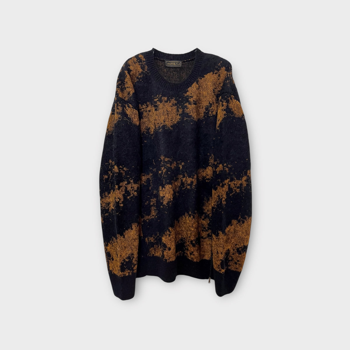 SURI-ALPACA JACQUARD KNIT PULLOVER