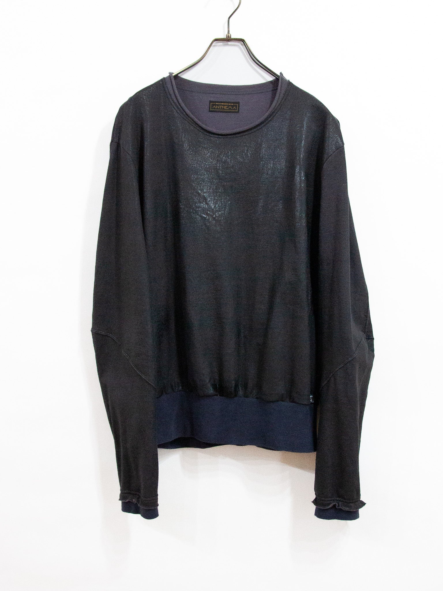 CRACK TERRY PULLOVER SWEAT