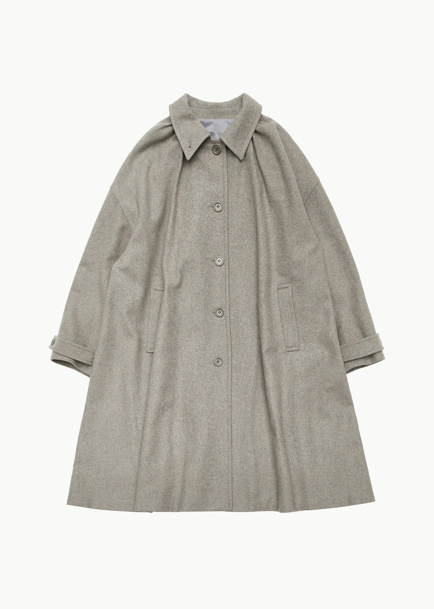 SHIRRING COAT