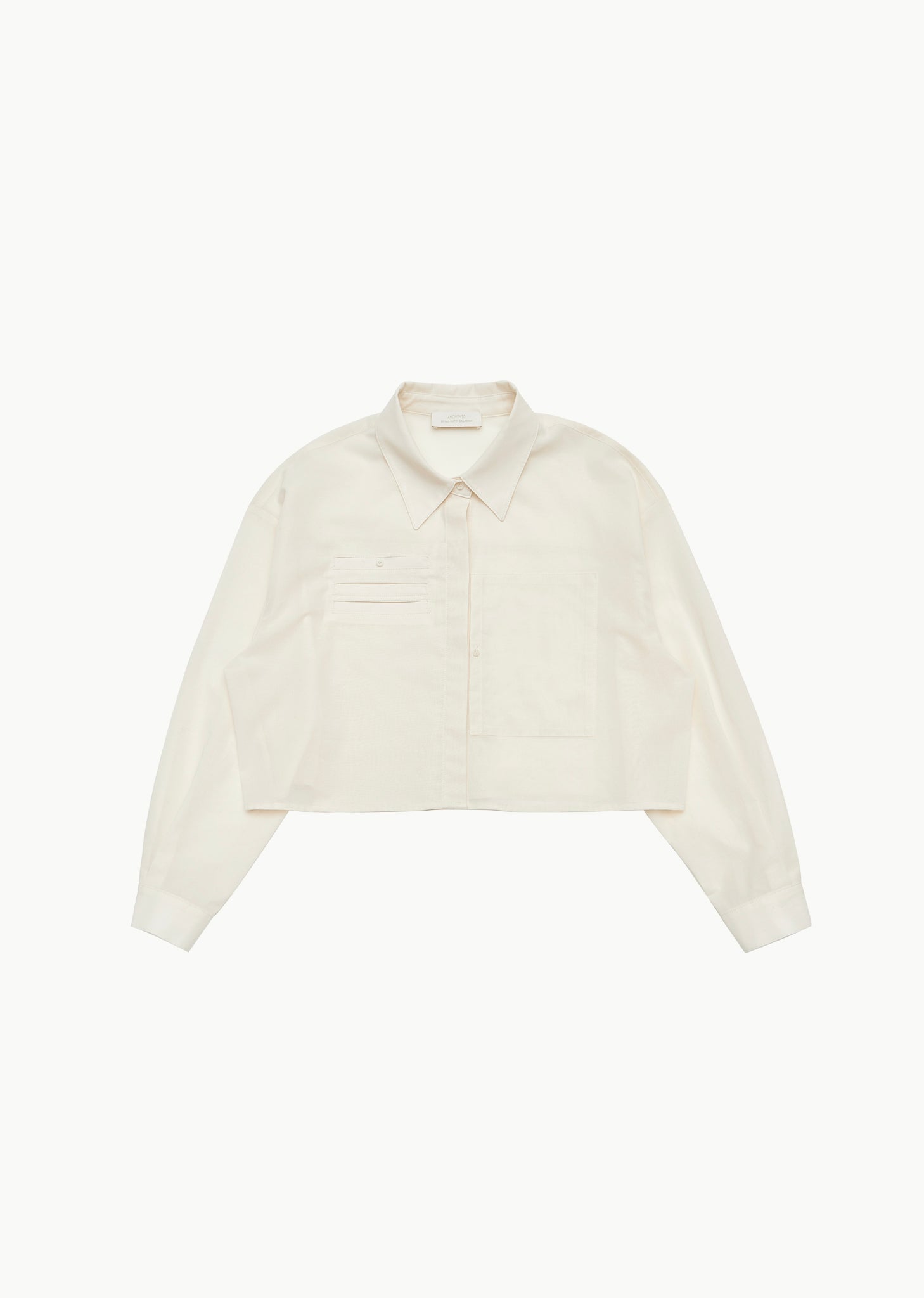 DRAWER POCKET CROP SHIRTS