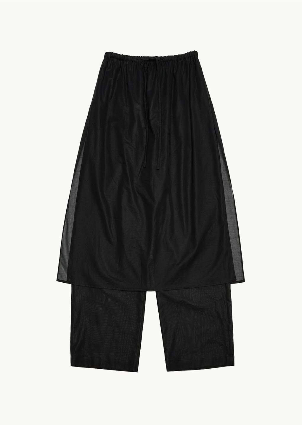 SHEER LAYERED PANTS
