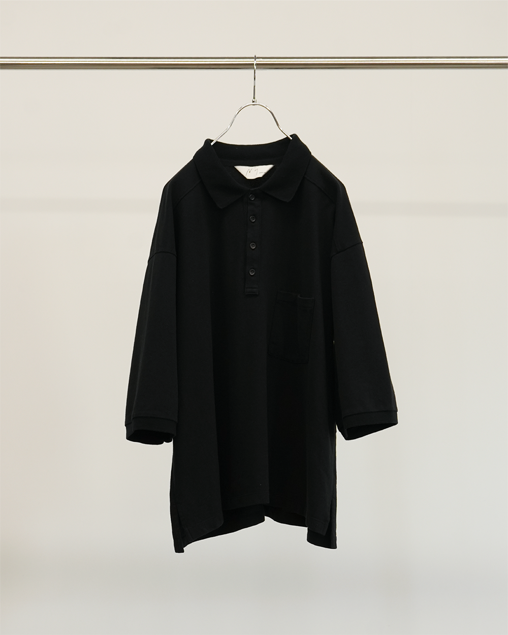 S/S POLO SHIRT(BLACK)
