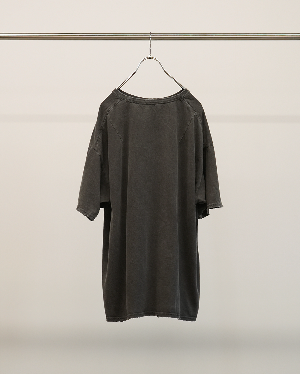 MESSAGE T-SHIRT(BLACK)