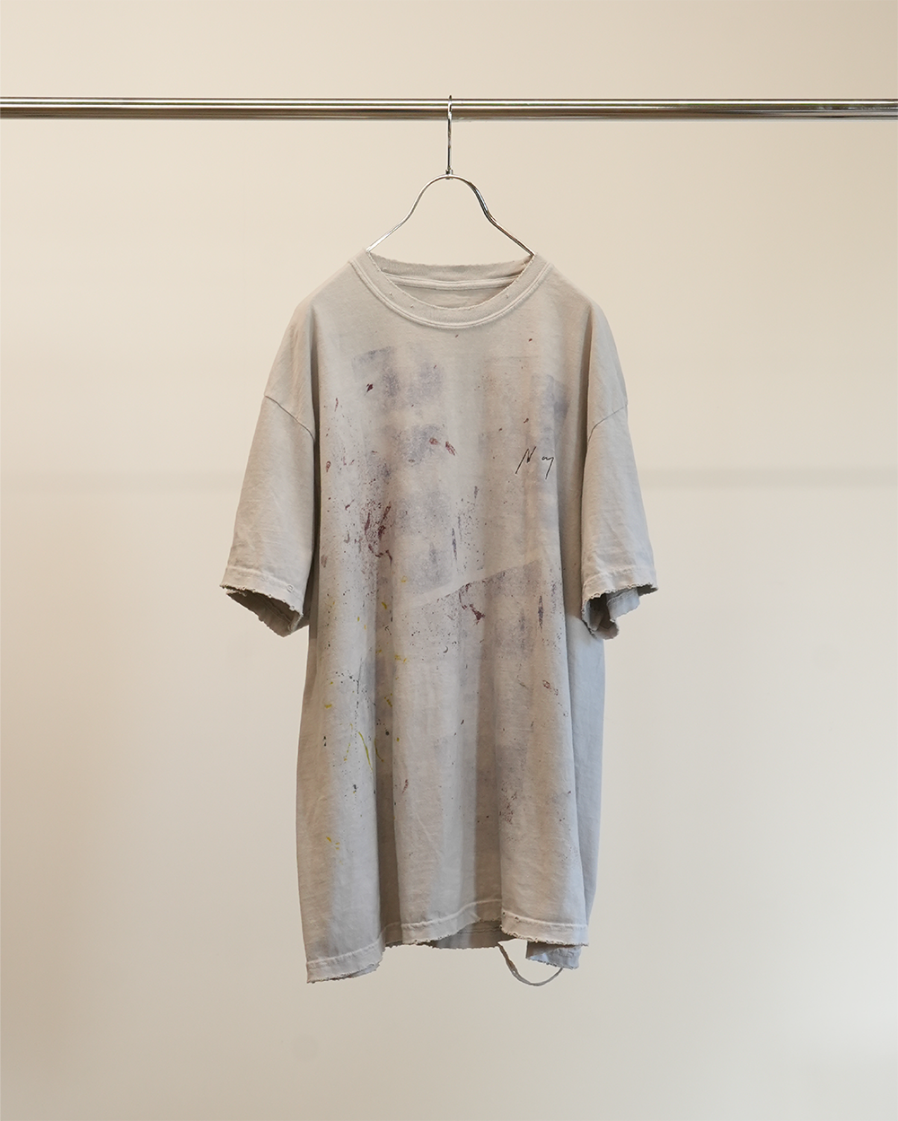 ABSTRACT T-SHIRT(GRAY)