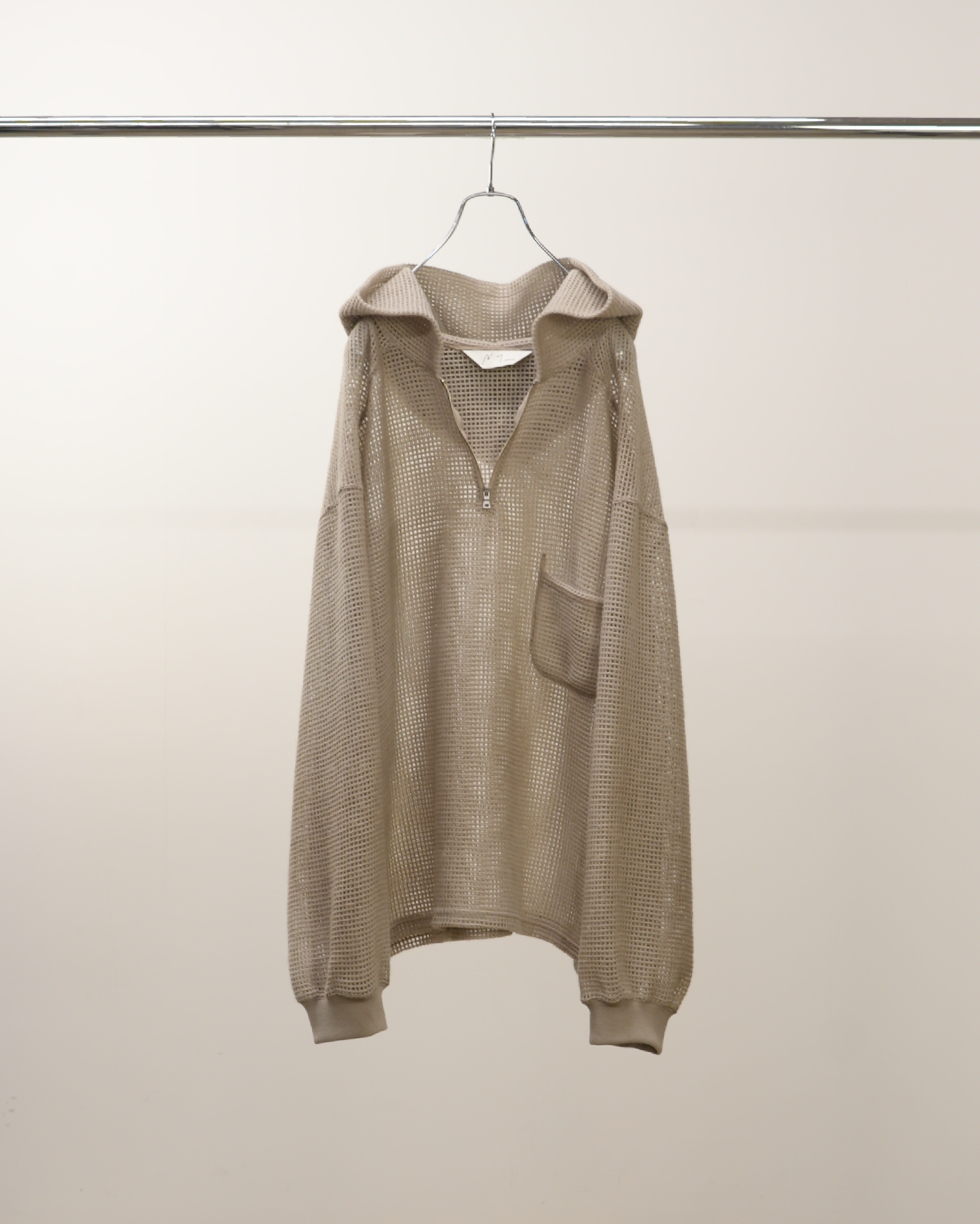 WOOL RUSSELL HOODIE(SAND)