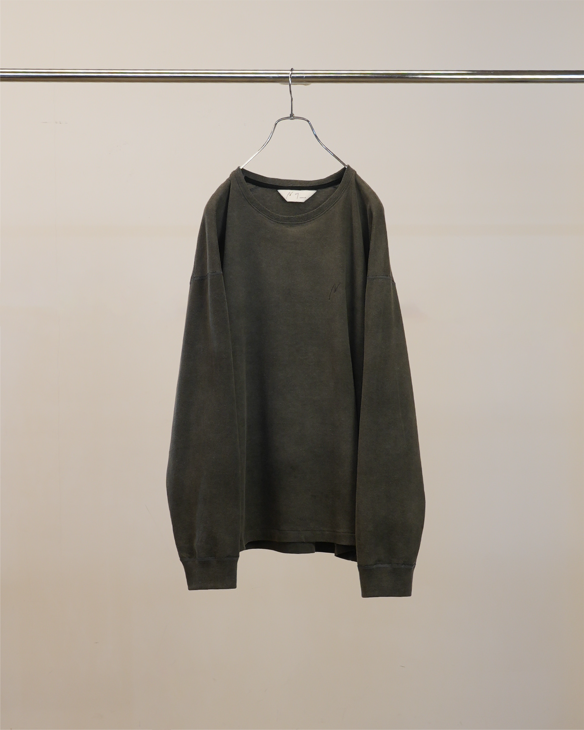 UNEVENNESS LS T-SHIRT(BLACK)