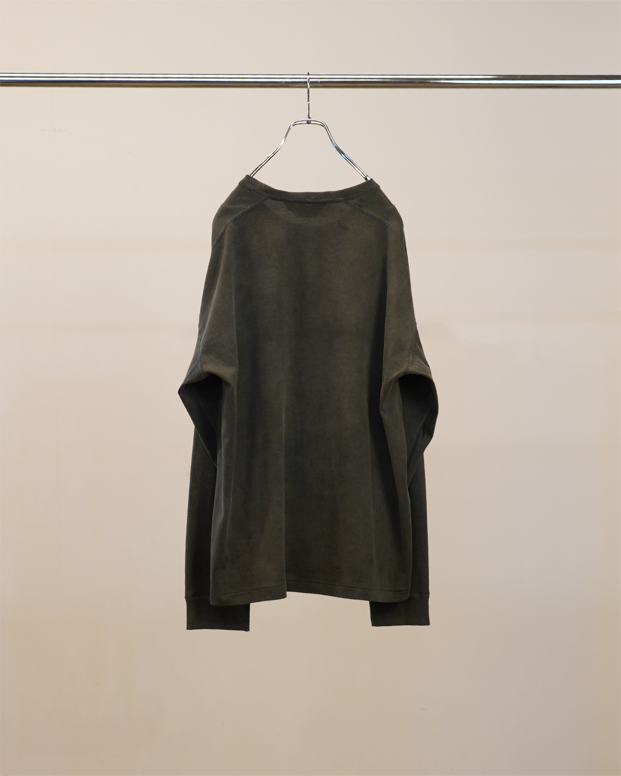 UNEVENNESS LS T-SHIRT(BLACK)