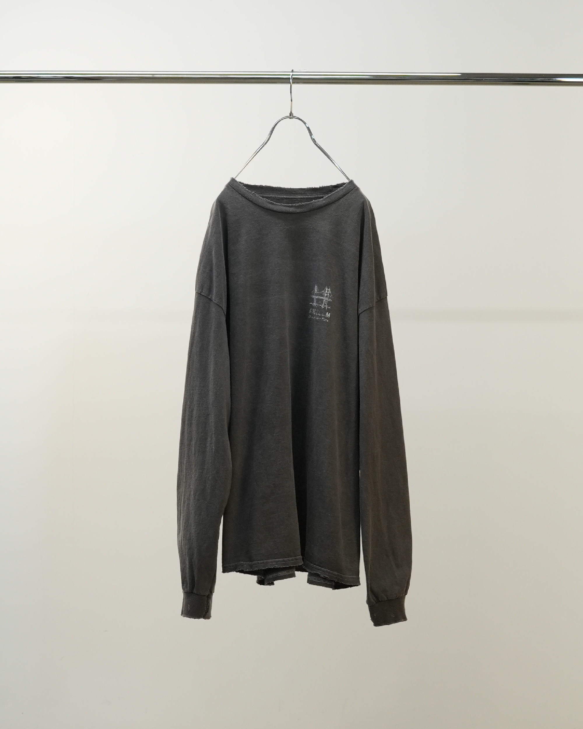 BRIDGE L/S T-SHIRT(BLACK)