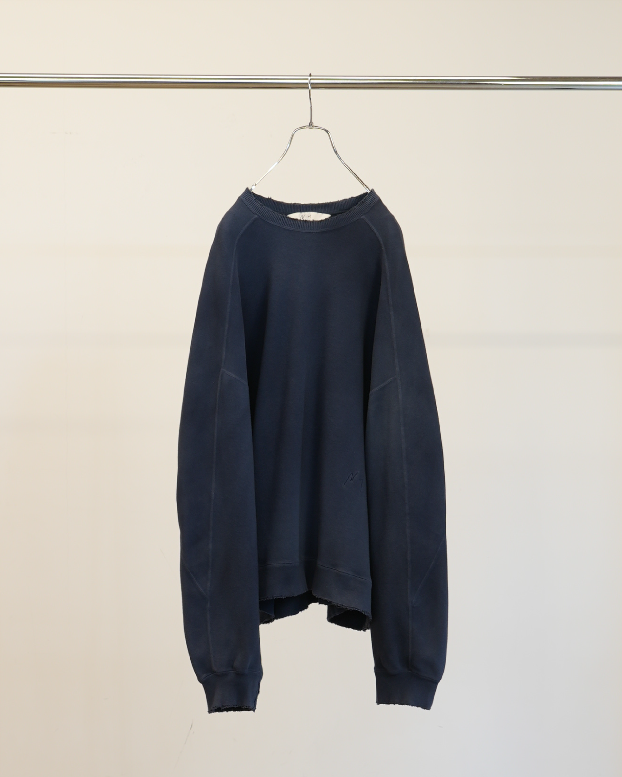 SMOOTH SWEAT SHIRT(D.NAVY)
