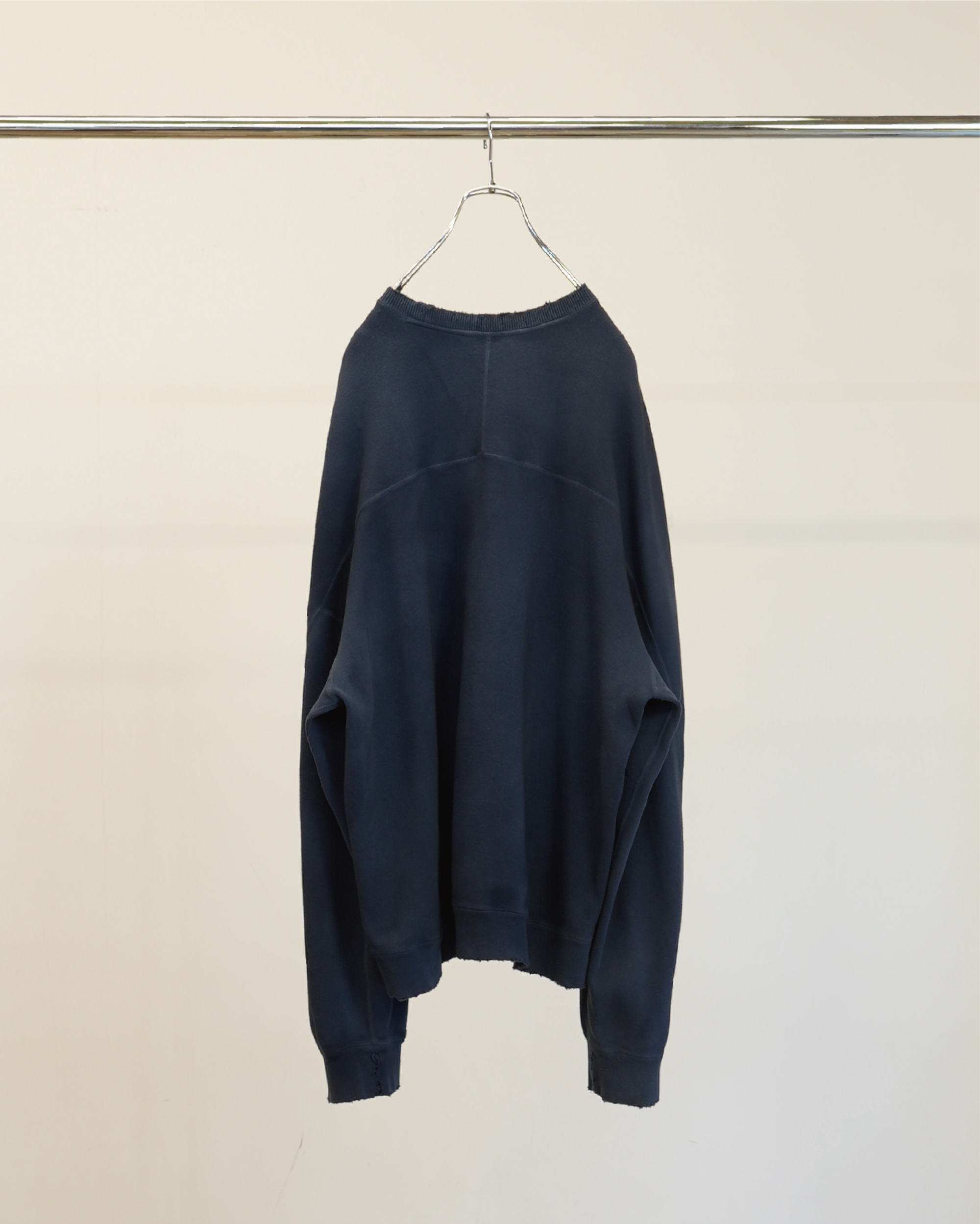 SMOOTH SWEAT SHIRT(D.NAVY)