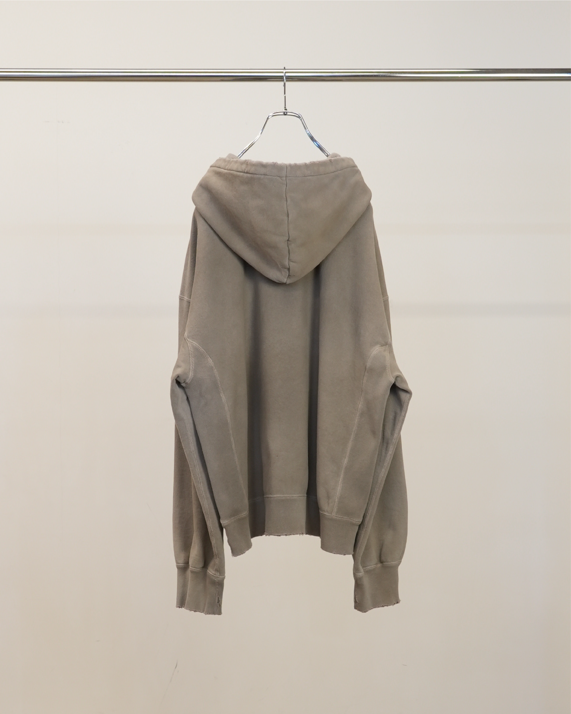 SWITCHING HOODIE(GRAY)