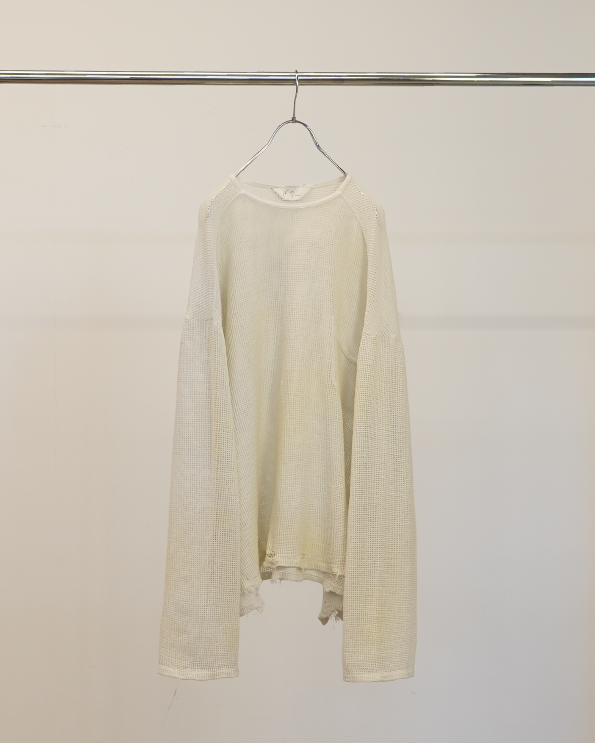 UNEVENNESS MESH LS(WHITE)