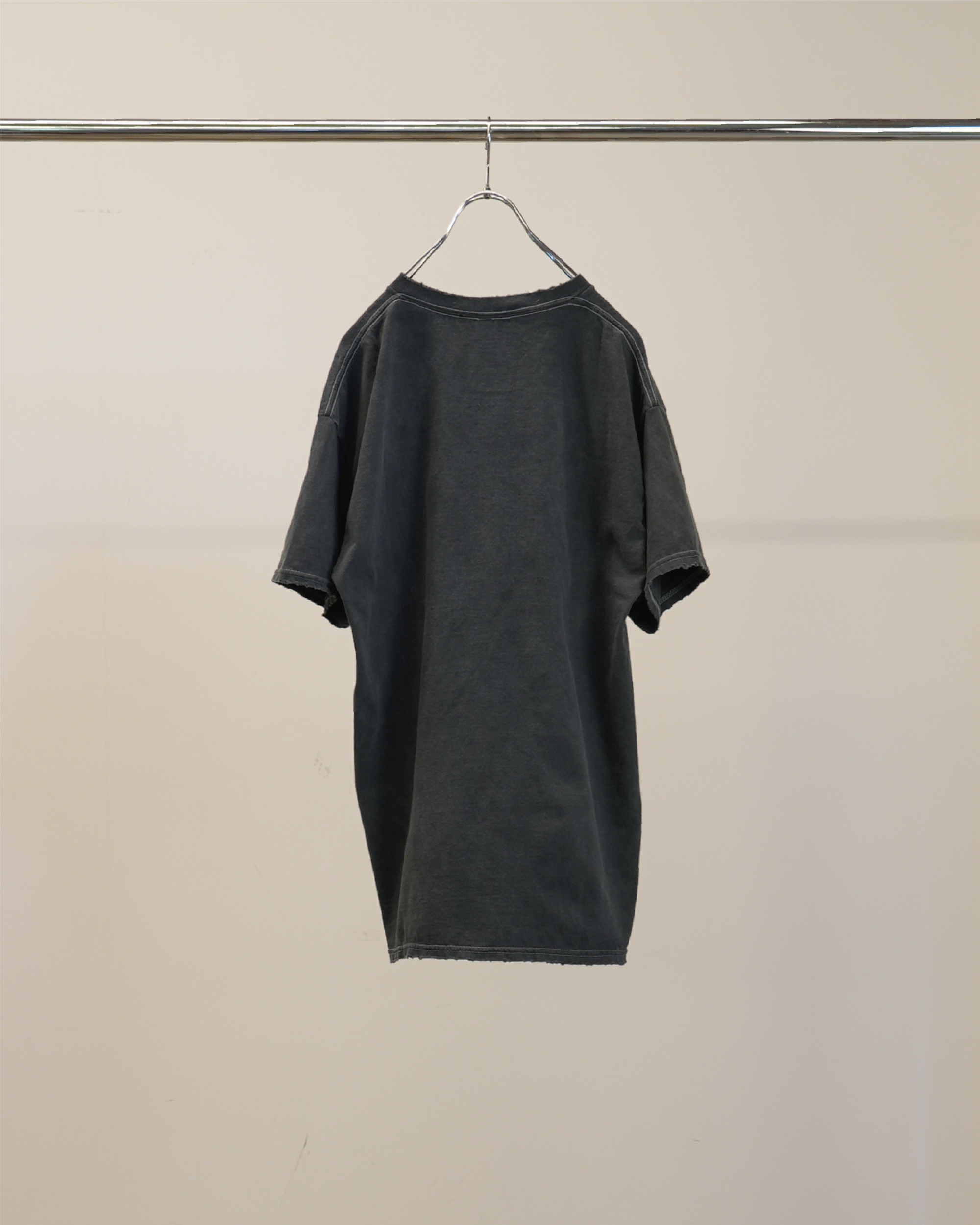 EMBROIDERY T-SHIRT(NAVY)