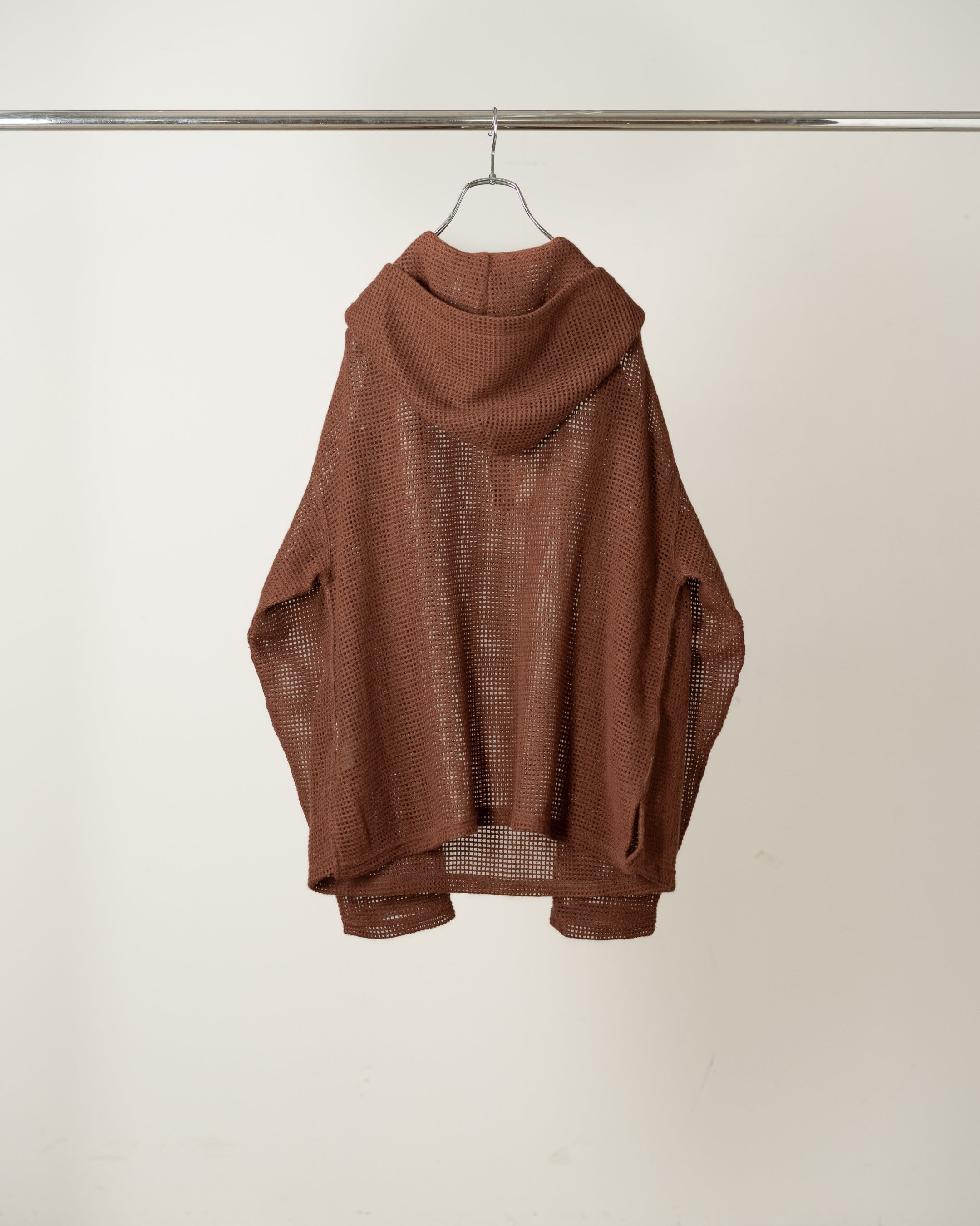 WOOL RUSSELL HOODIE(BROWN)