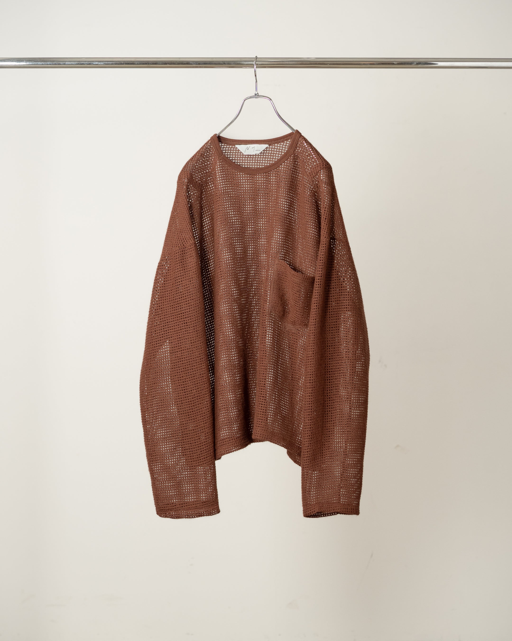 WOOL RUSSELL LS(BROWN)