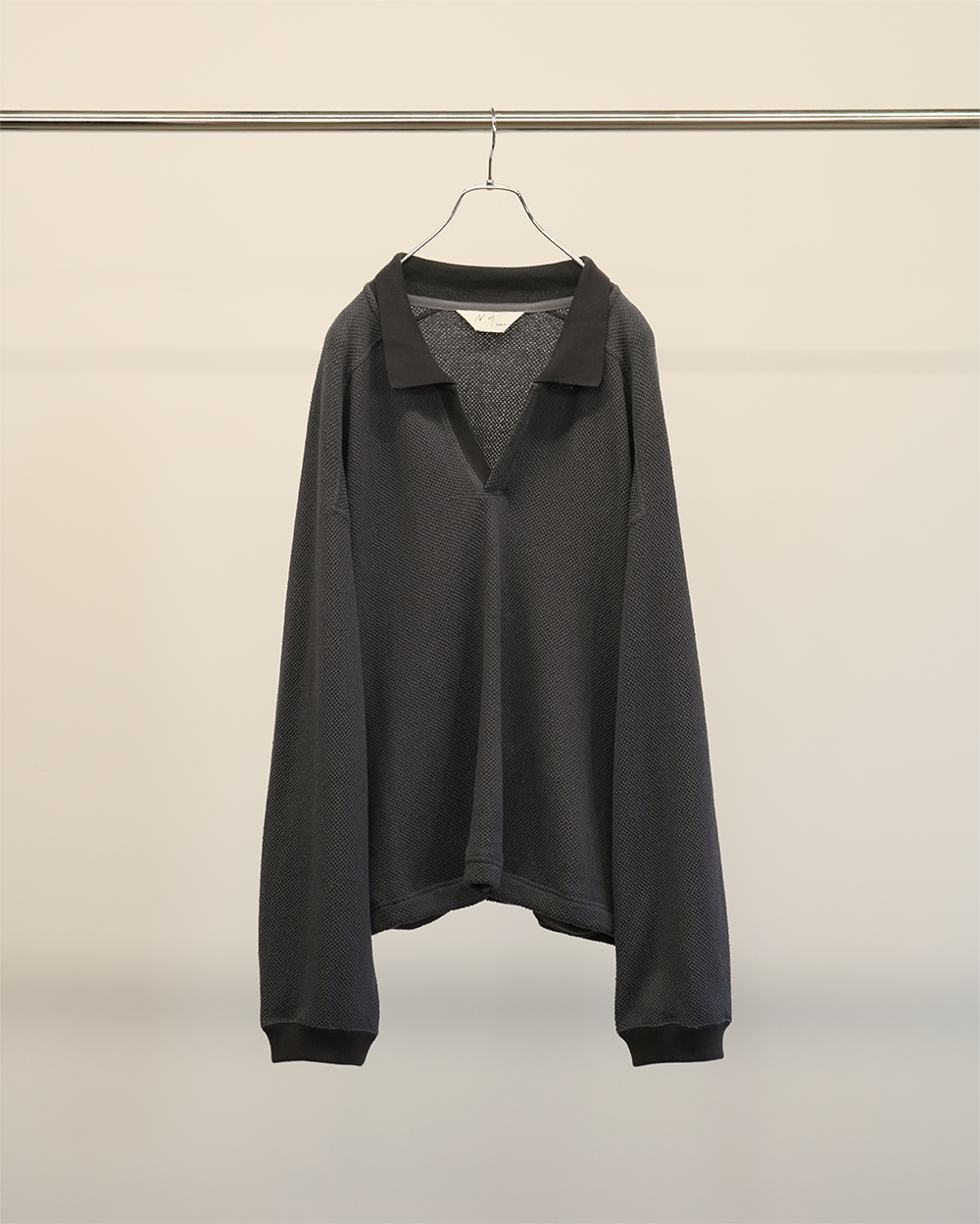 【25SS】 ANCELLM S/C SKIPPER PULLOVER S/C SKIPPER PULLOVER(GRAY)