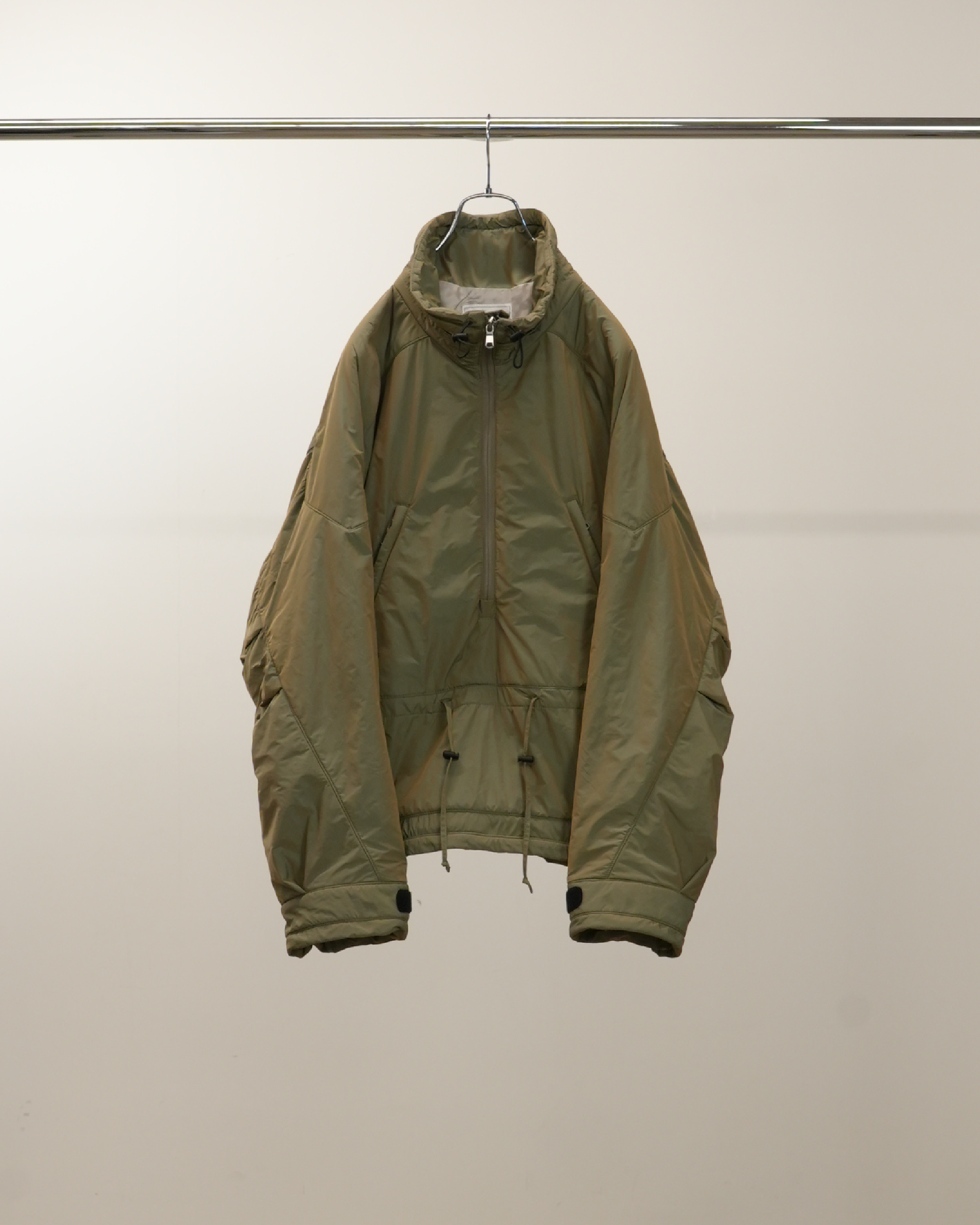 PADDING PULLOVER JACKET(KHAKI)