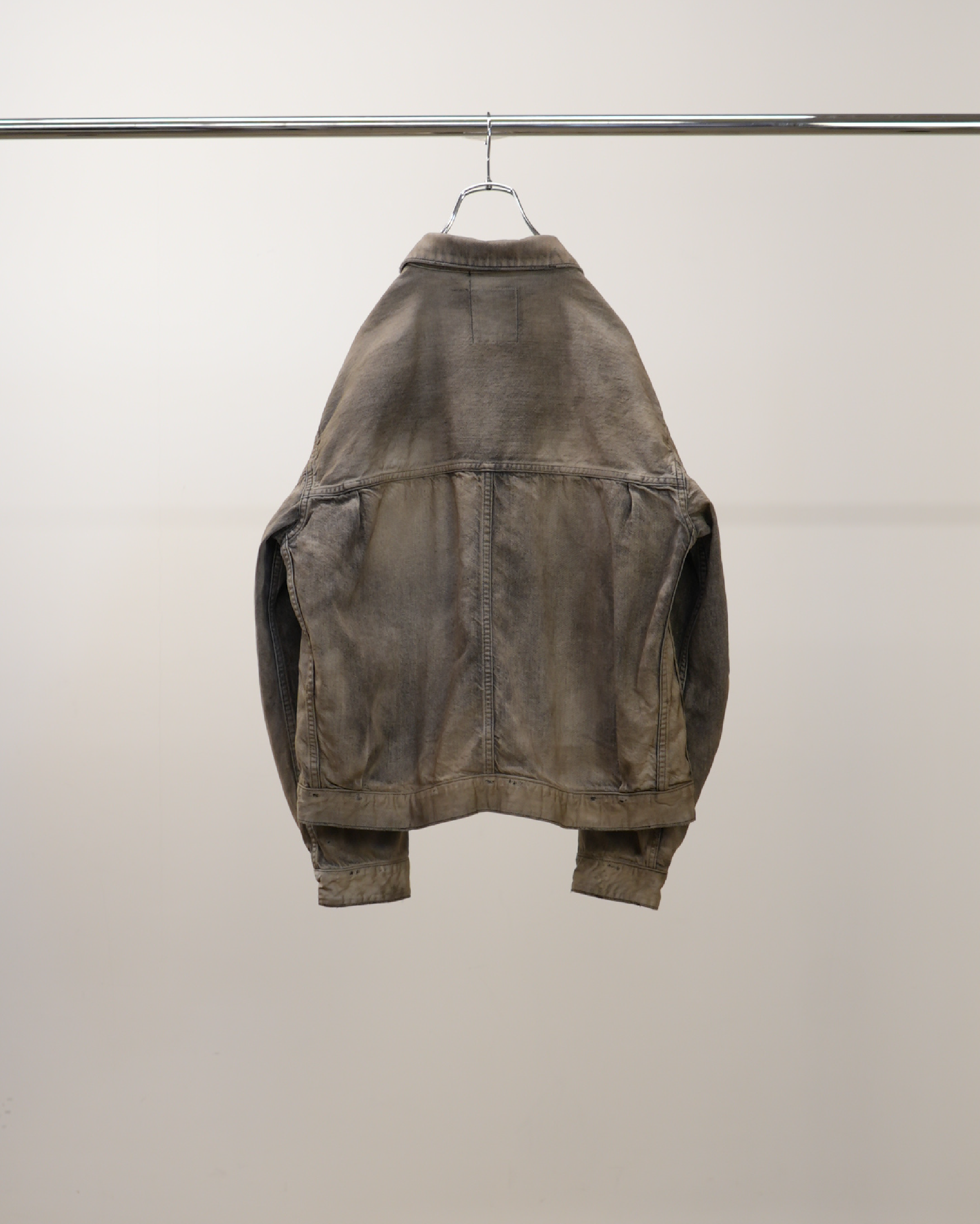 AGING DENIM JACKET(BLACK)