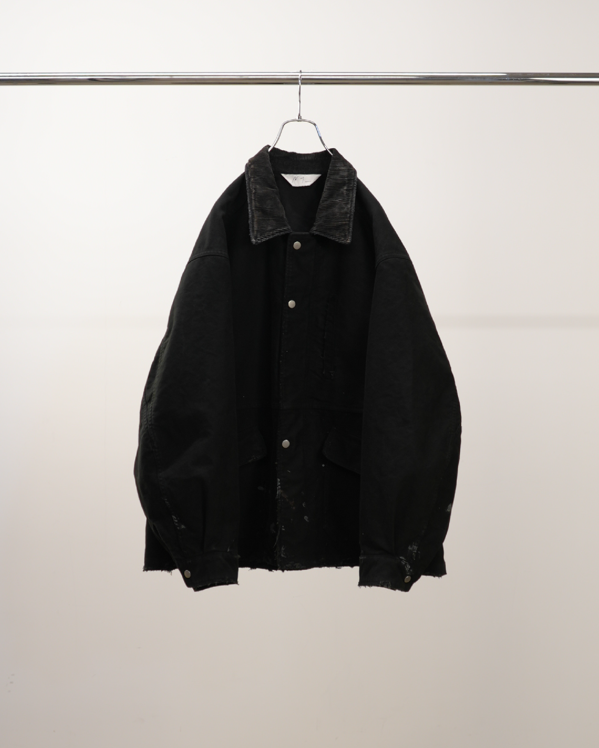 MOLESKIN WORK JACKET(BLACK)