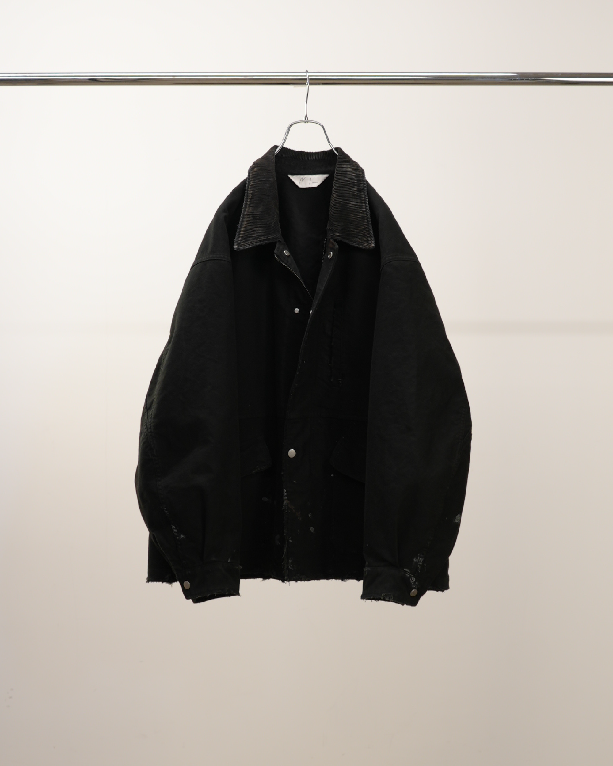 MOLESKIN WORK JACKET(BLACK)
