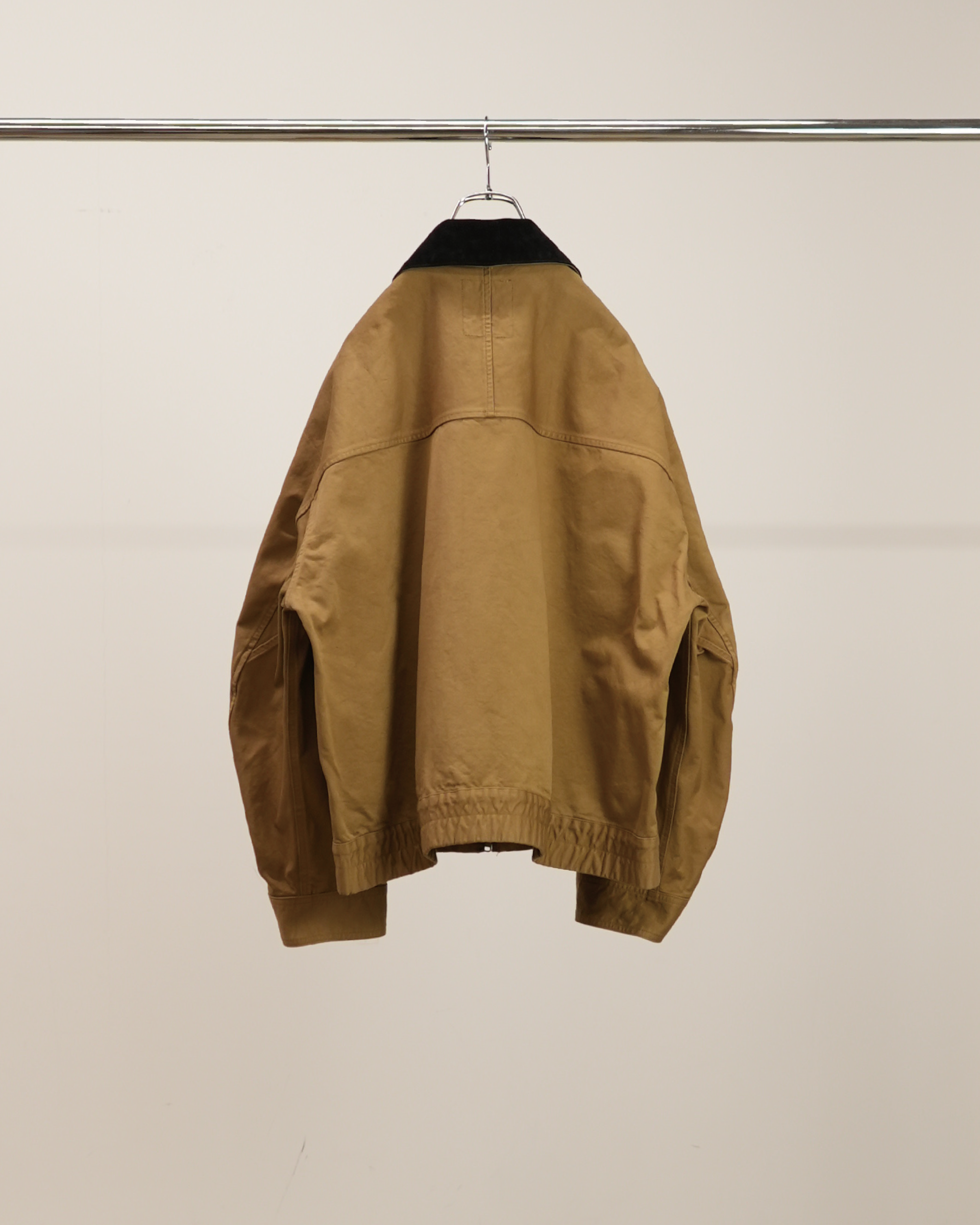 ZIP BLOUSON(BEIGE)