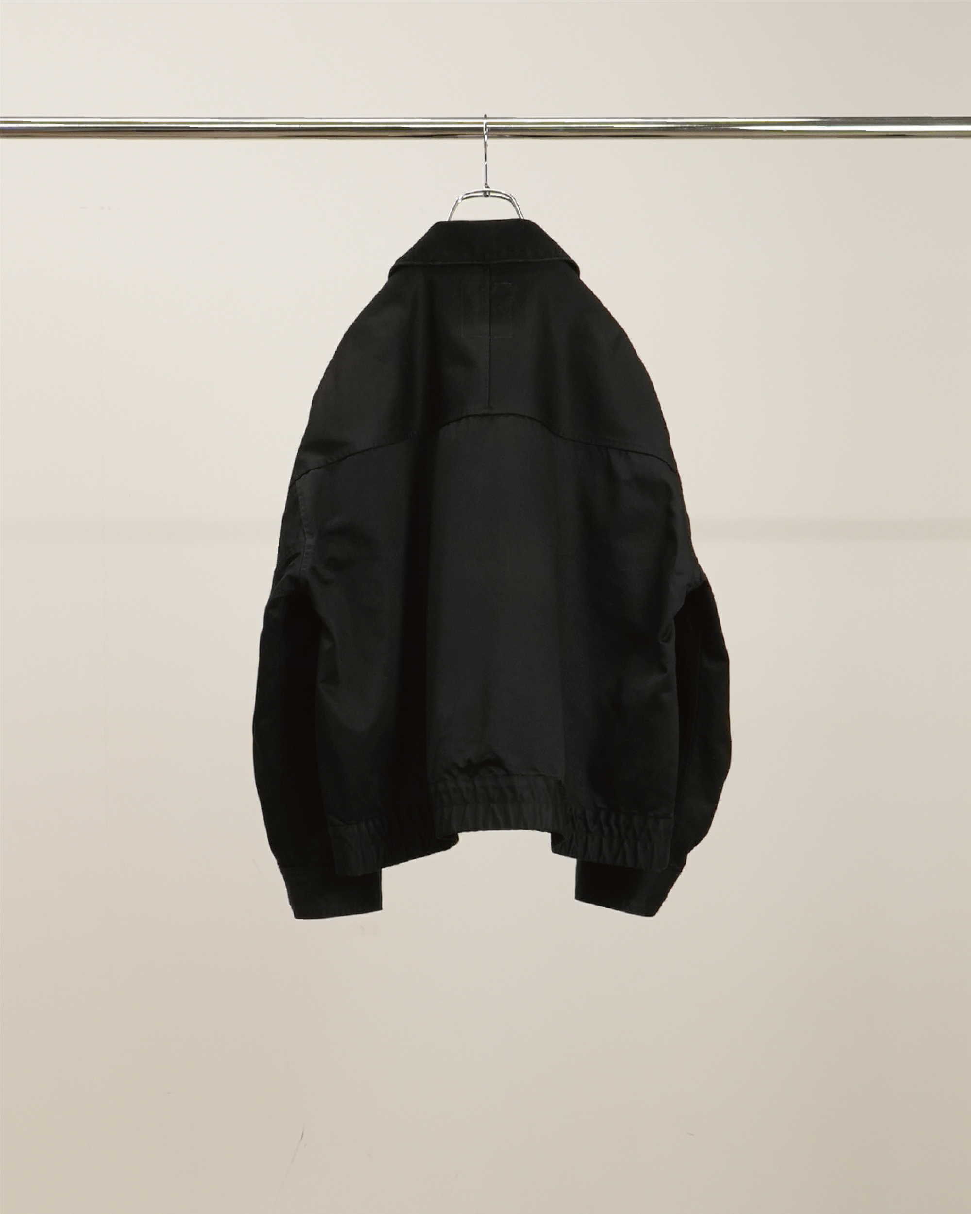 ZIP BLOUSON(BLACK)