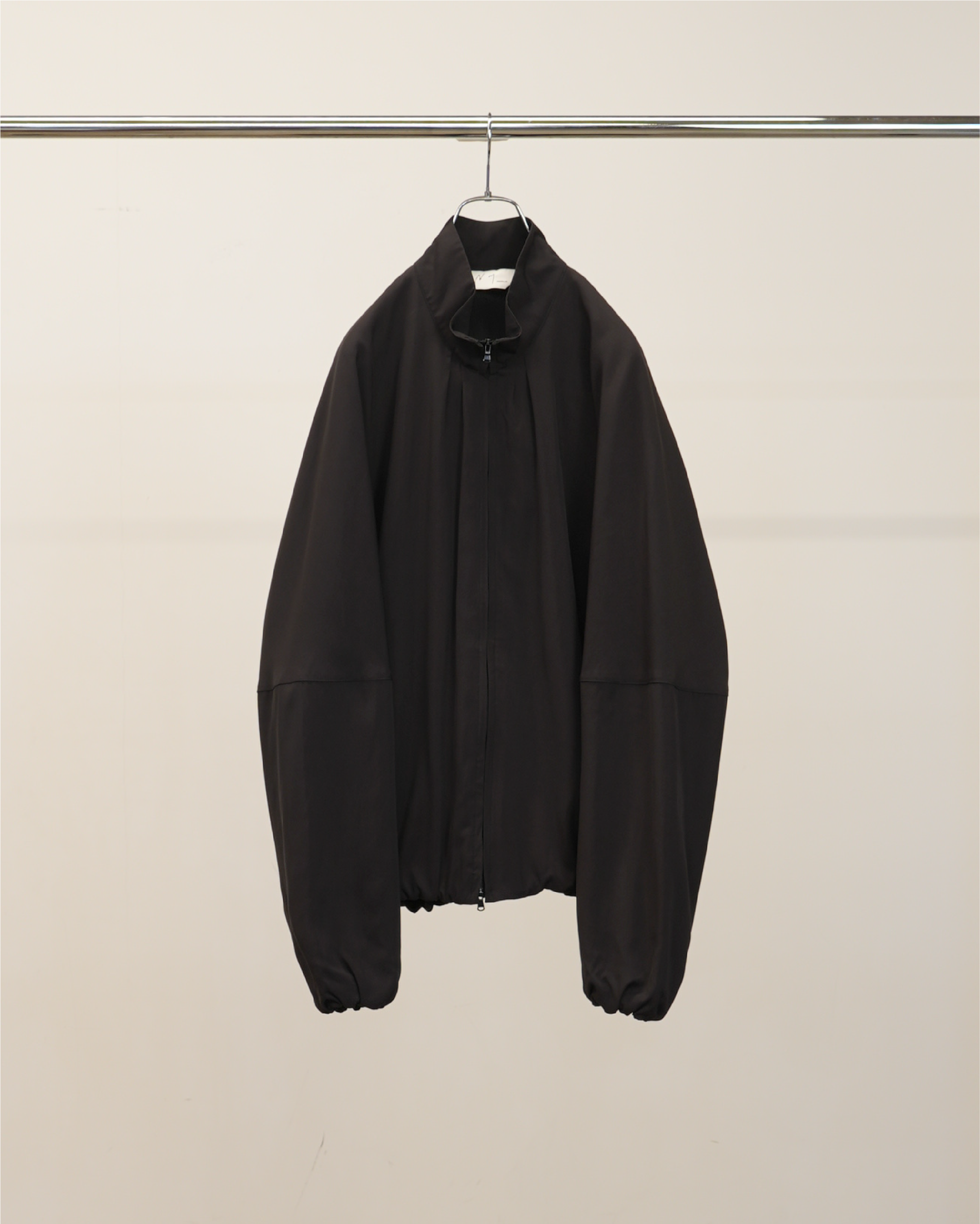 タックン。4m TUCK KIMONO BLOUSON(BLACK)