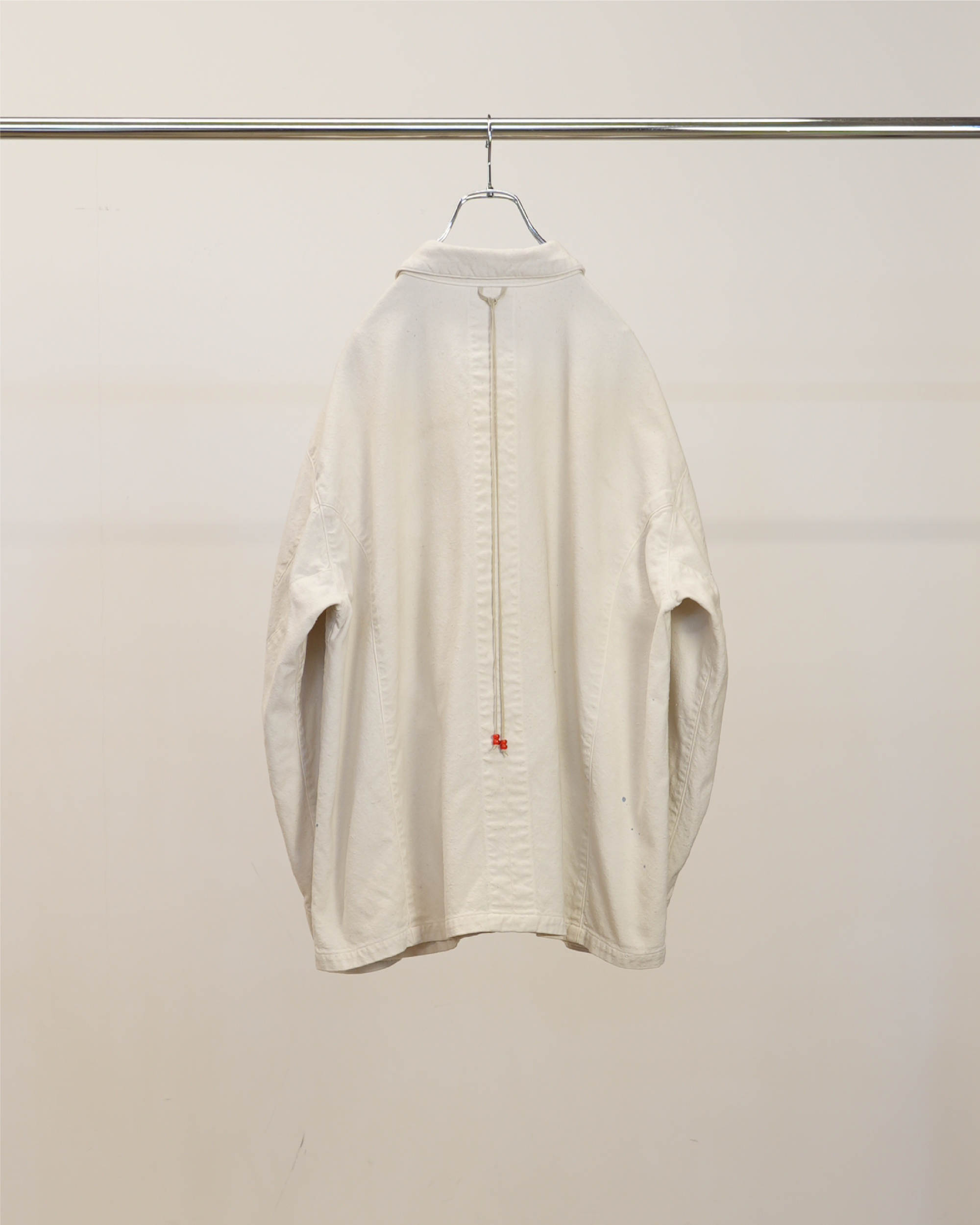 C/R DUCK COVERALL JACKET(WHITE)